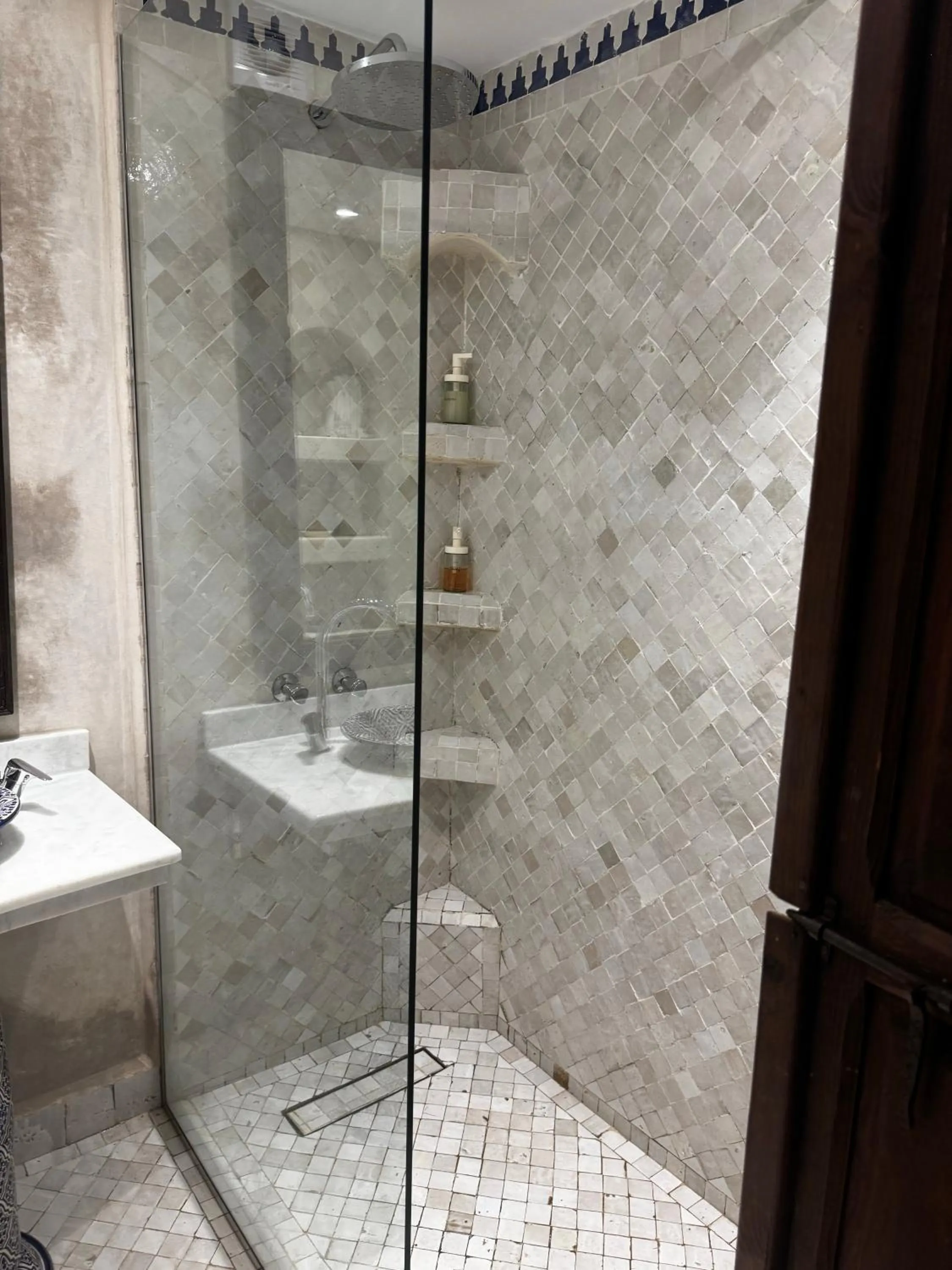 Shower in Riad Dar Laura