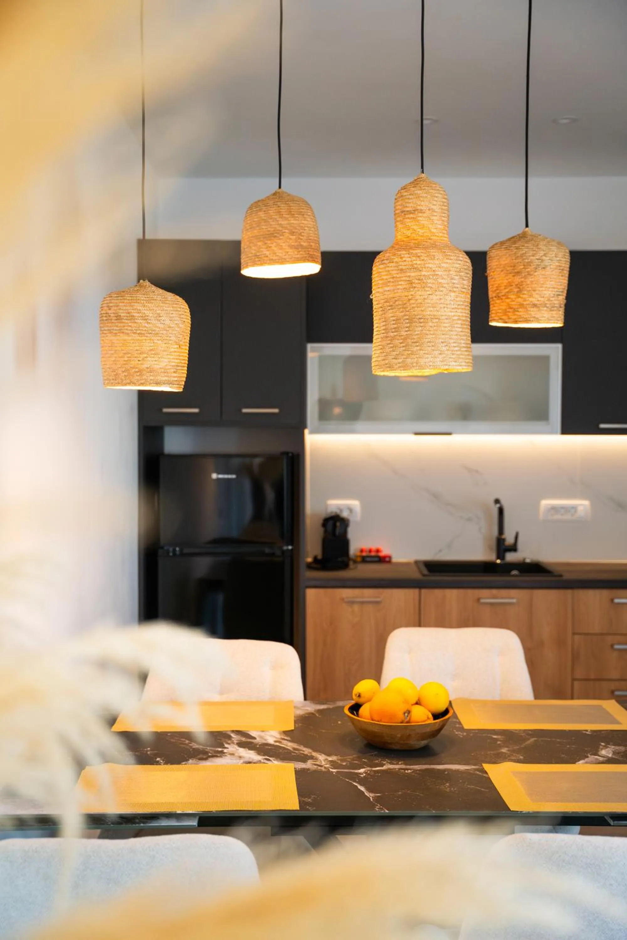 Kitchen or kitchenette in SN Santorini Apartments