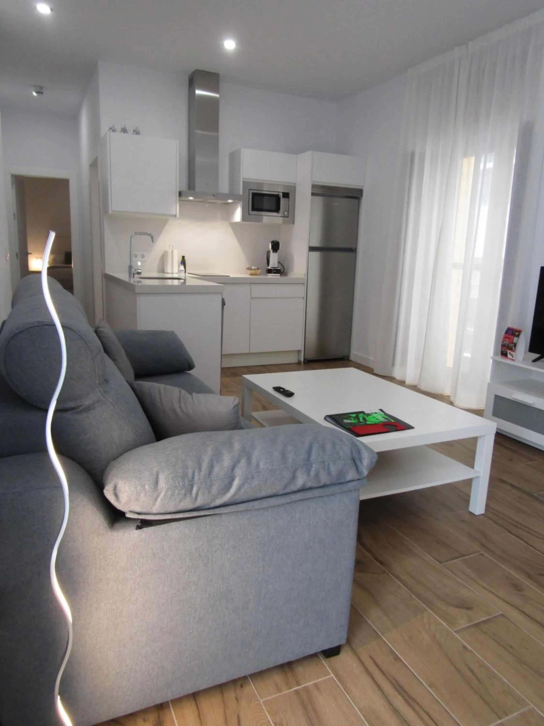 Living room in Apartamentos Santa María 15