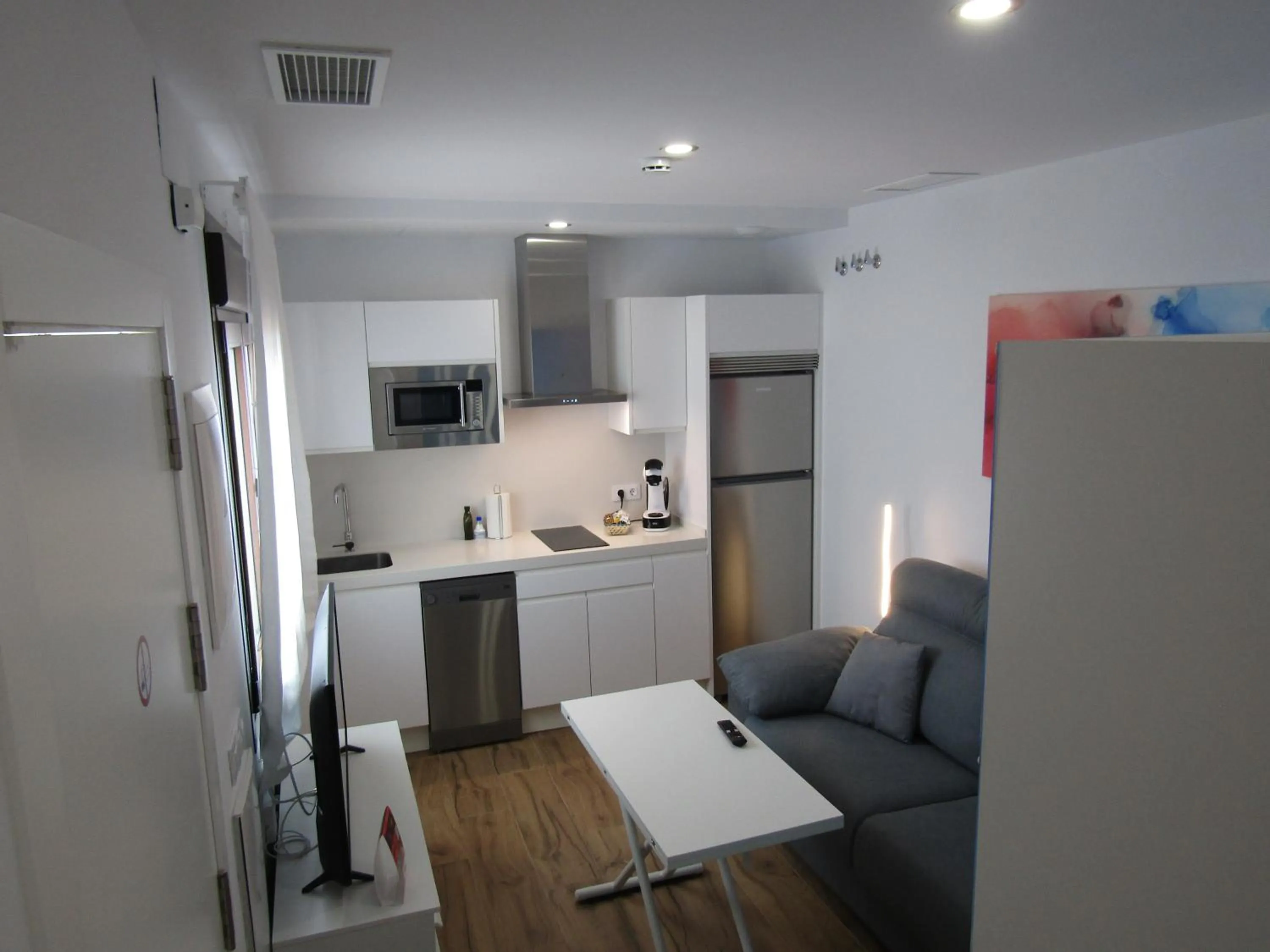 Living room in Apartamentos Santa María 15