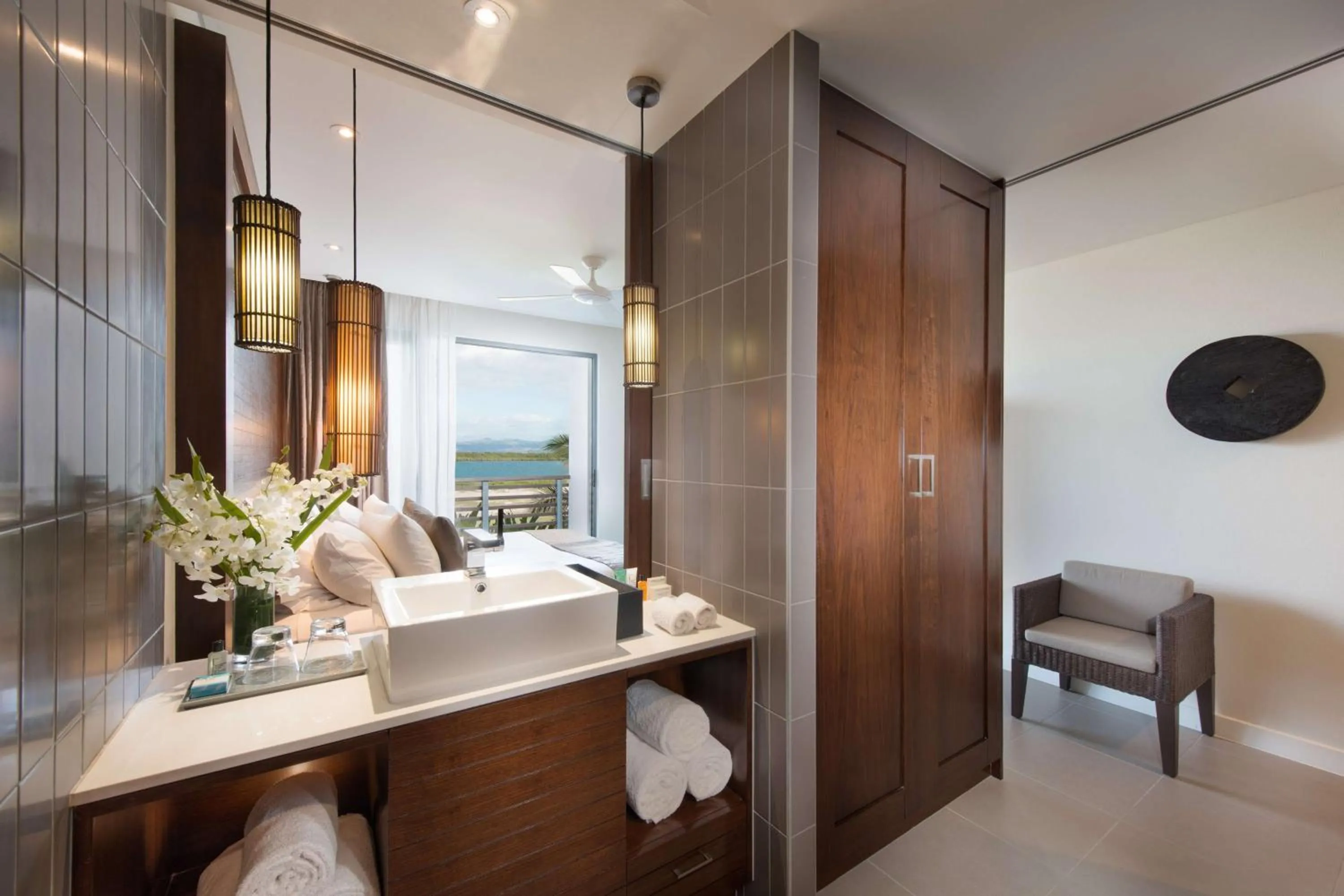 Bathroom in Hilton Fiji Beach Resort and Spa