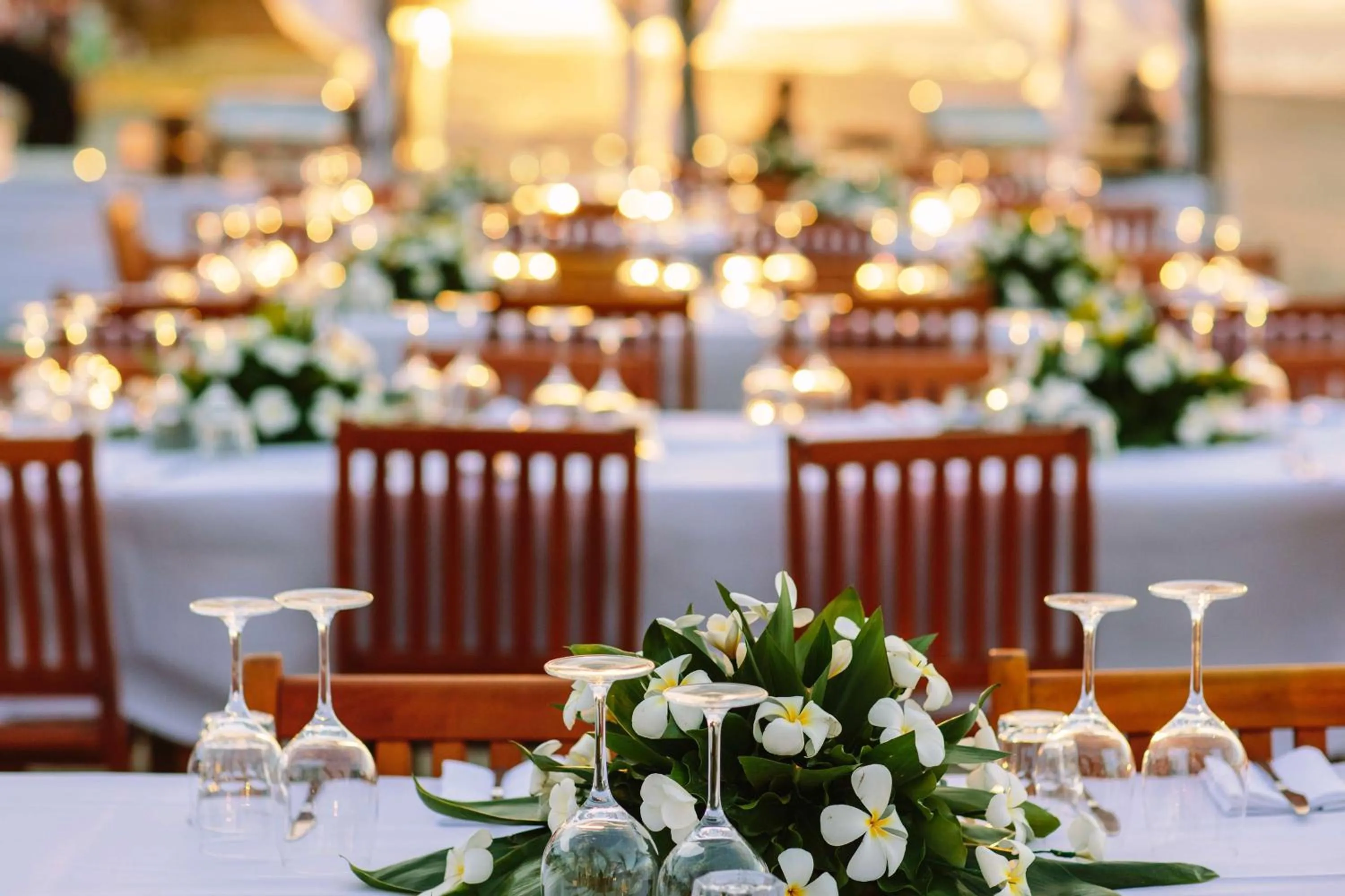 Dining area in Hilton Fiji Beach Resort and Spa