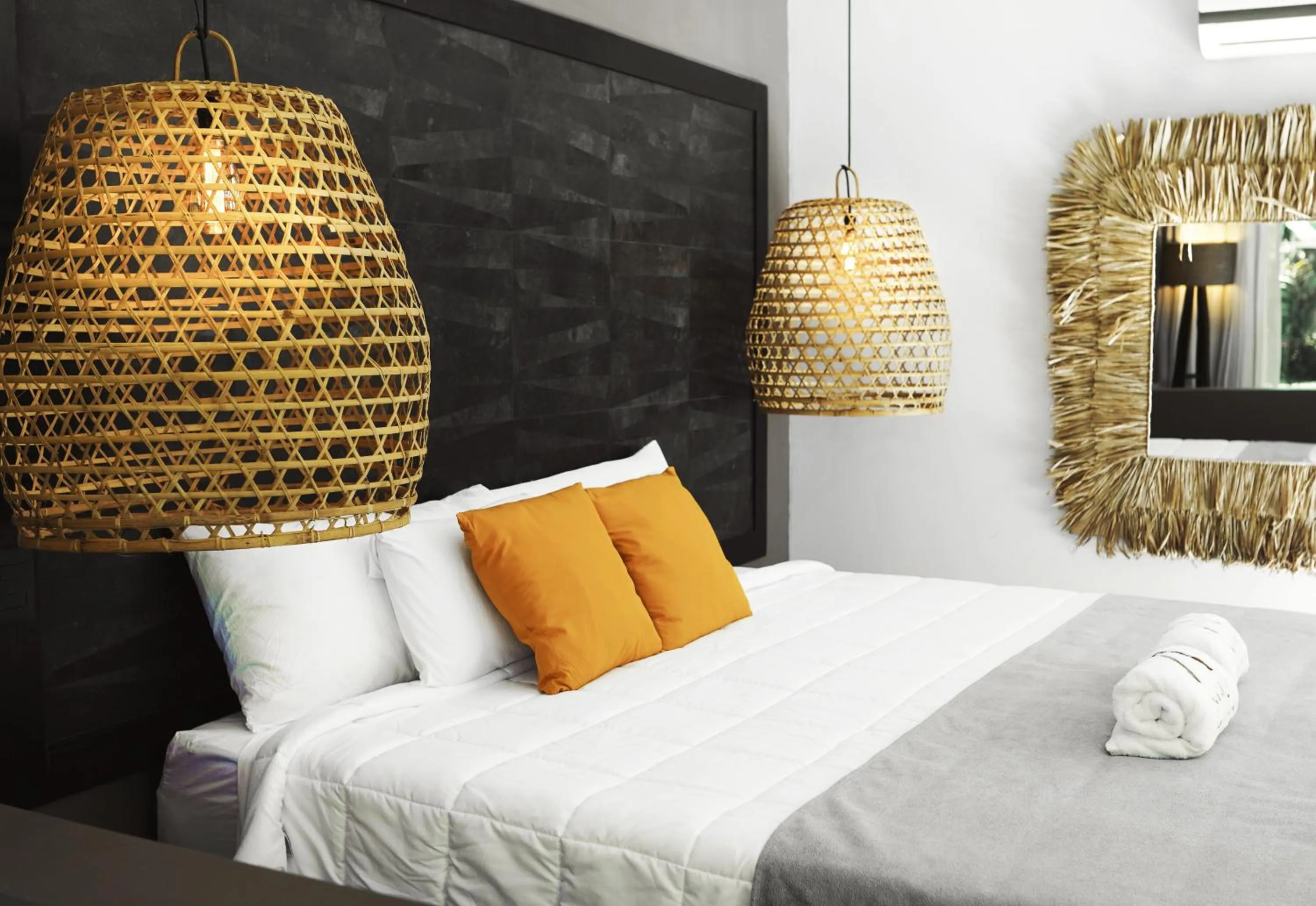 Bed in Namu Garden Hotel & Spa - Adults Only