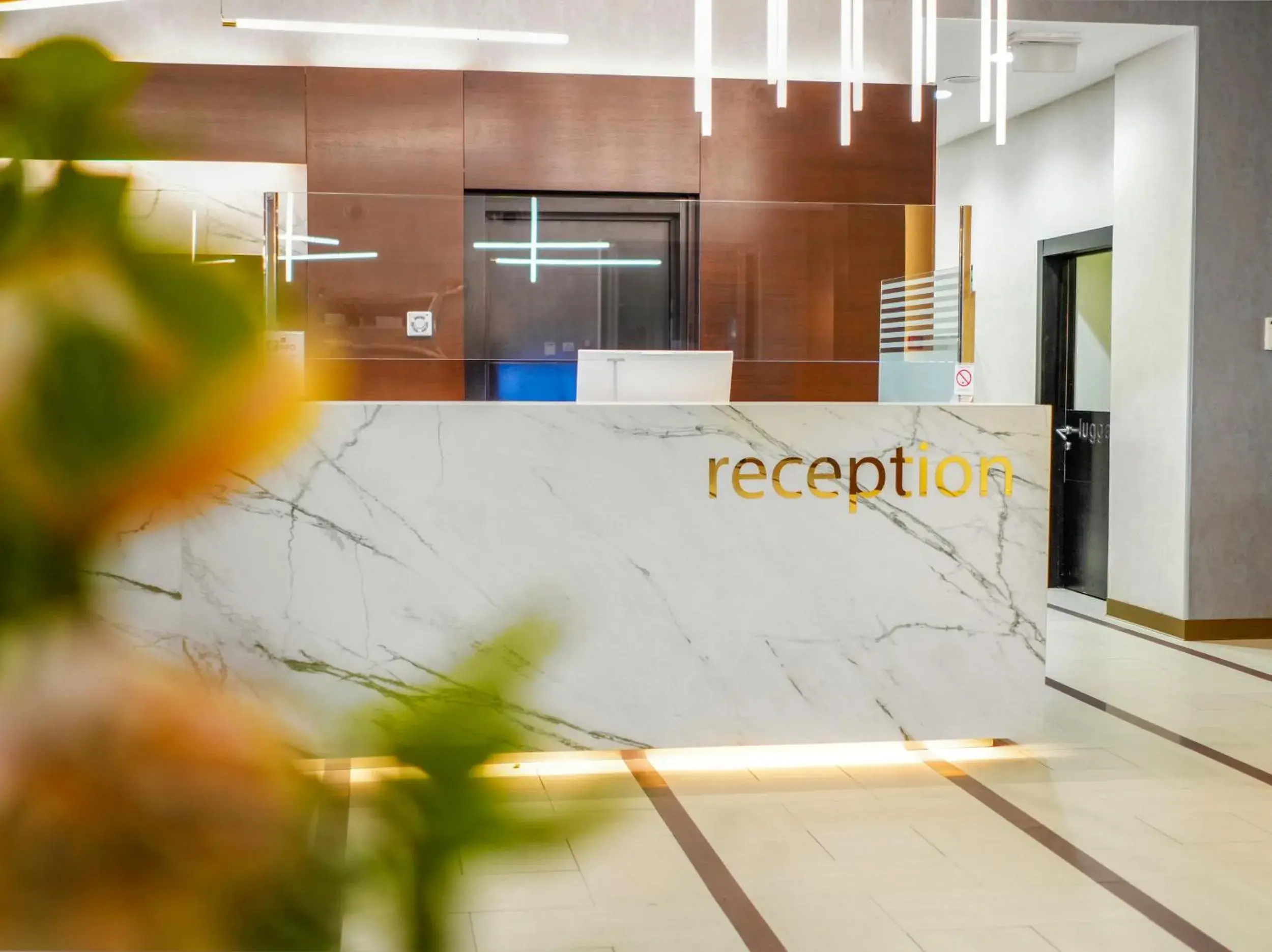 Lobby or reception in IN Hotel Beograd Lobby or reception in IN Hotel Beograd