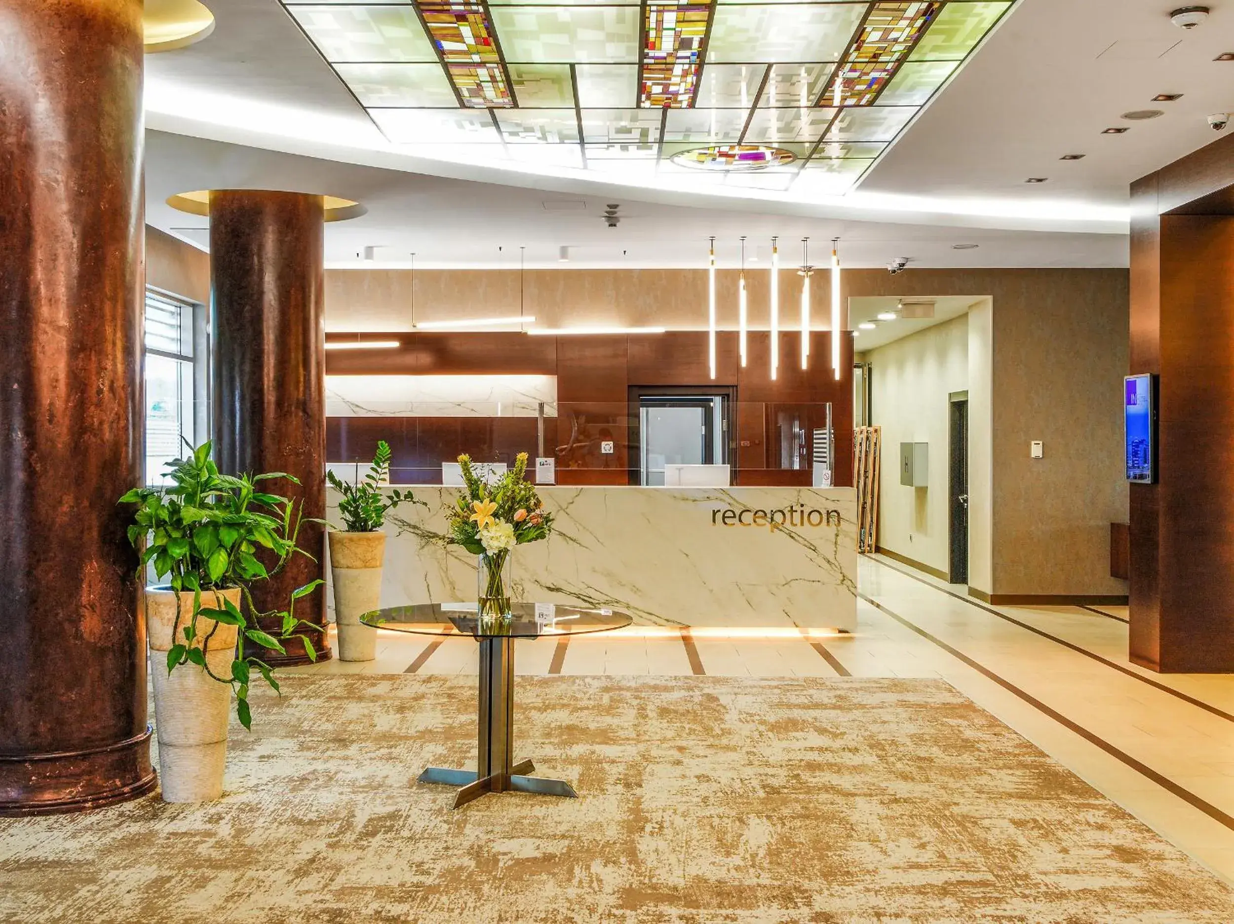 Lobby or reception in IN Hotel Beograd Lobby or reception in IN Hotel Beograd