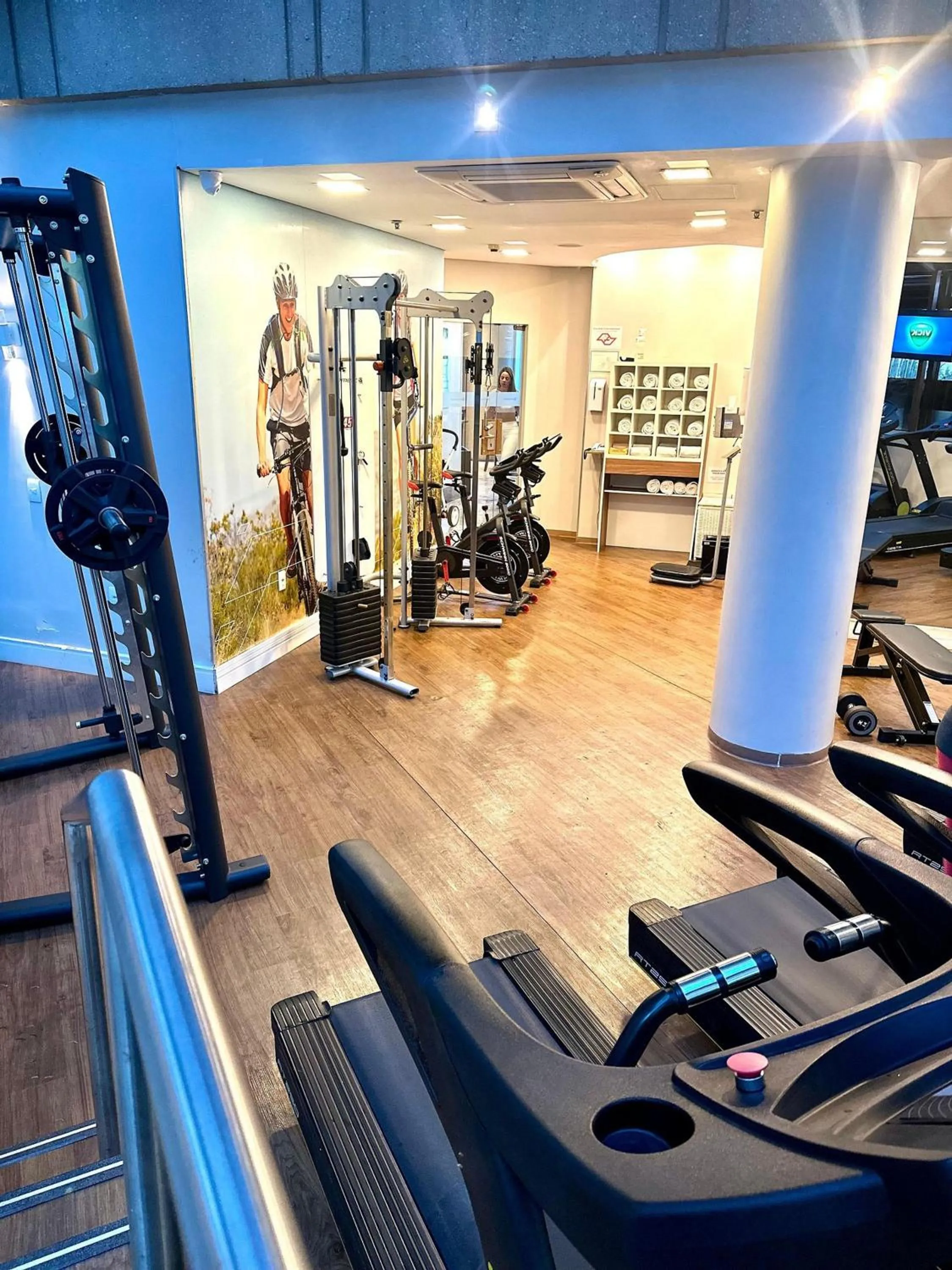 Fitness centre/facilities in Flat 246 - Avenida Ibirapuera, Moema/SP