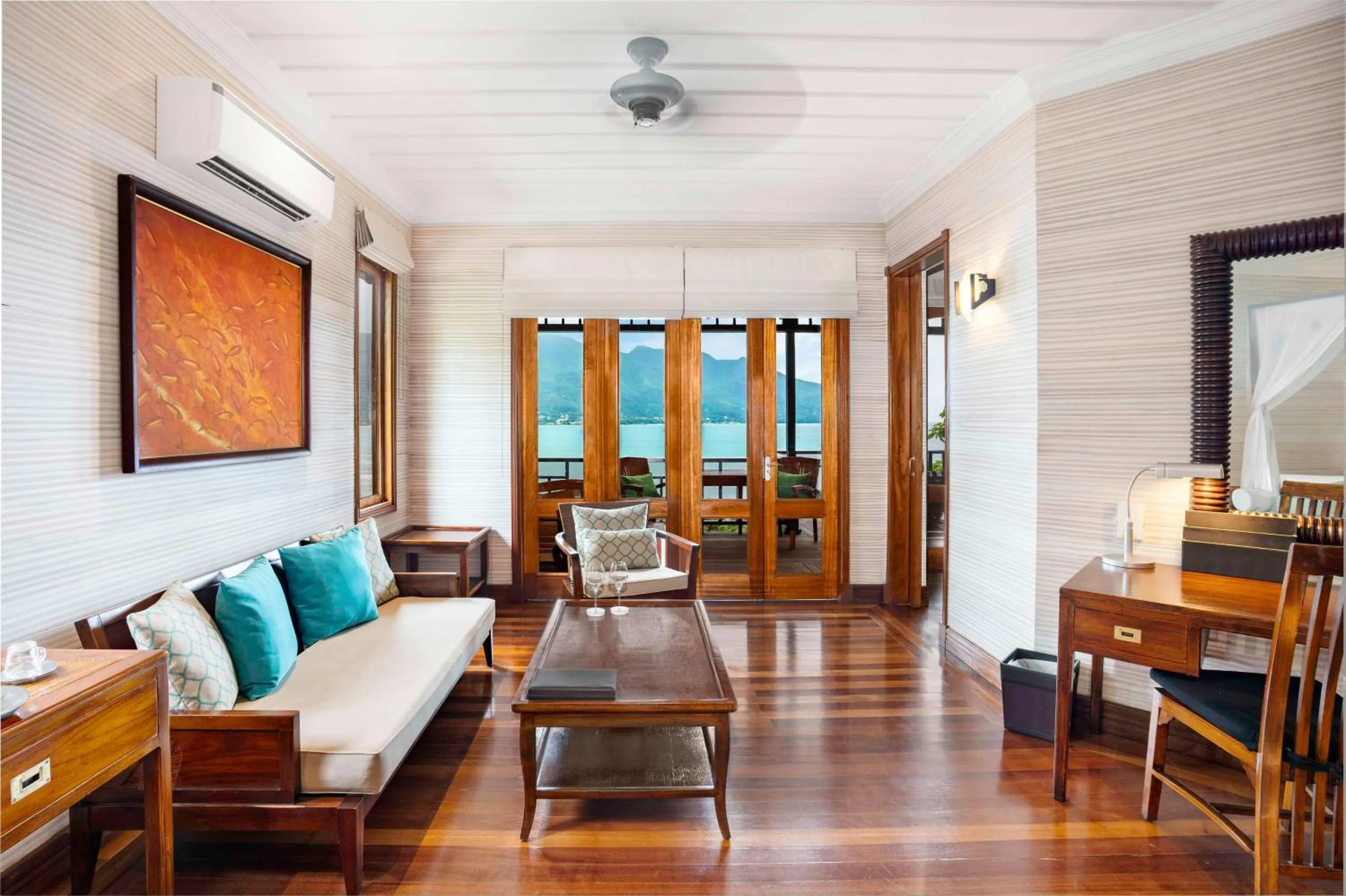 Living room in Hilton Seychelles Northolme Resort & Spa