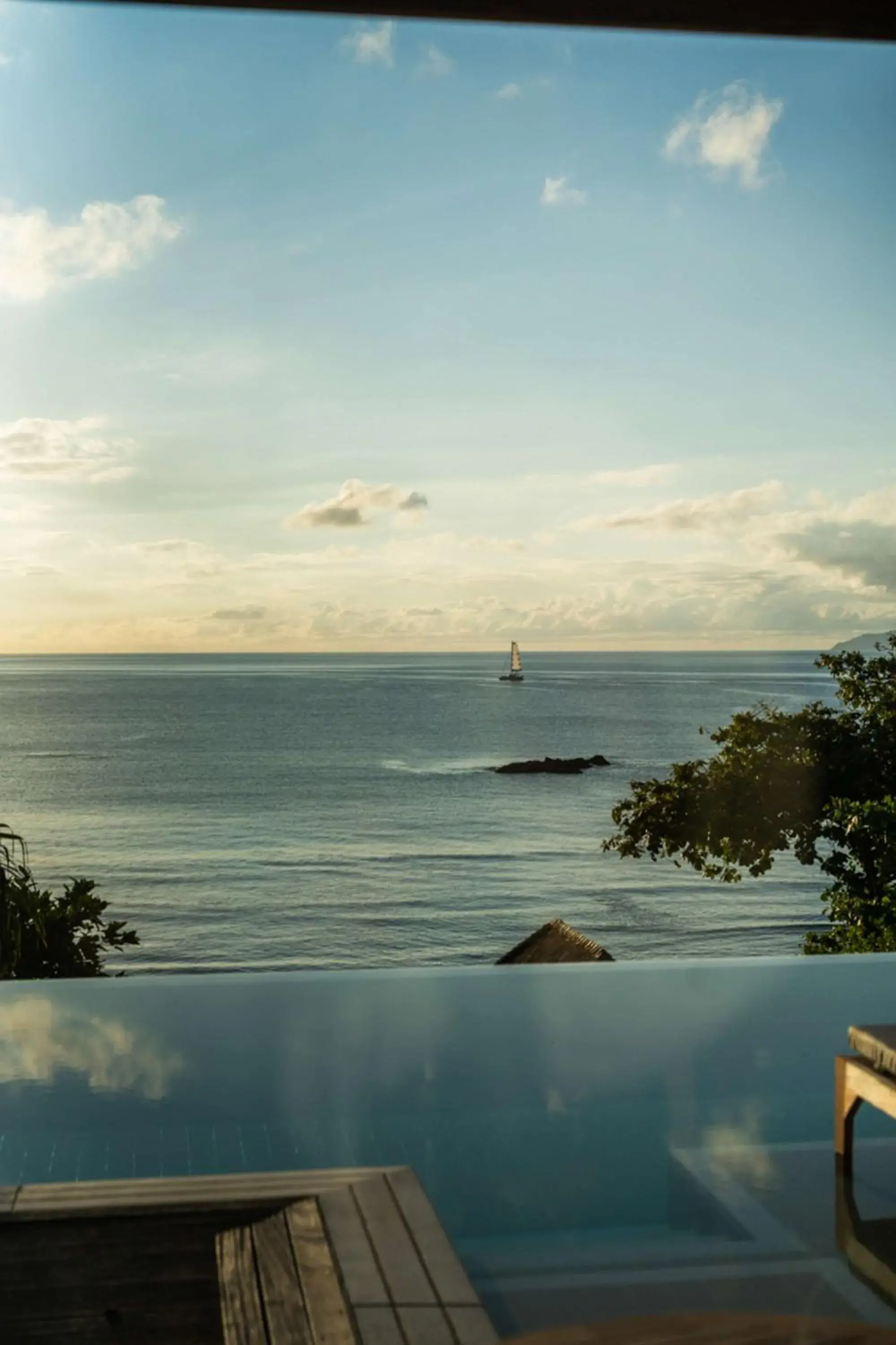 Pool view in Hilton Seychelles Northolme Resort & Spa Pool view in Hilton Seychelles Northolme Resort & Spa