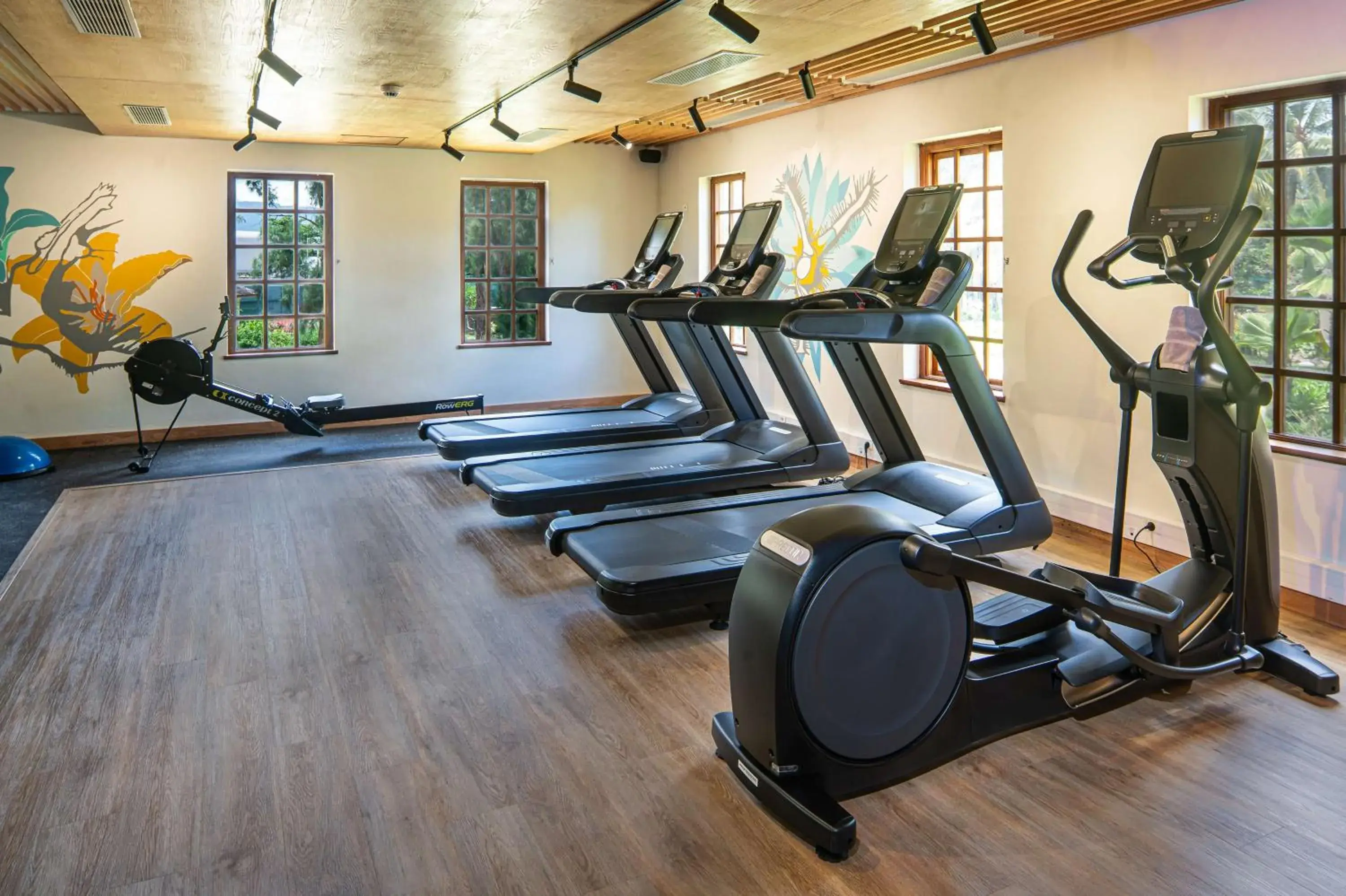Fitness centre/facilities in Hilton Mauritius Resort & Spa Fitness centre/facilities in Hilton Mauritius Resort & Spa