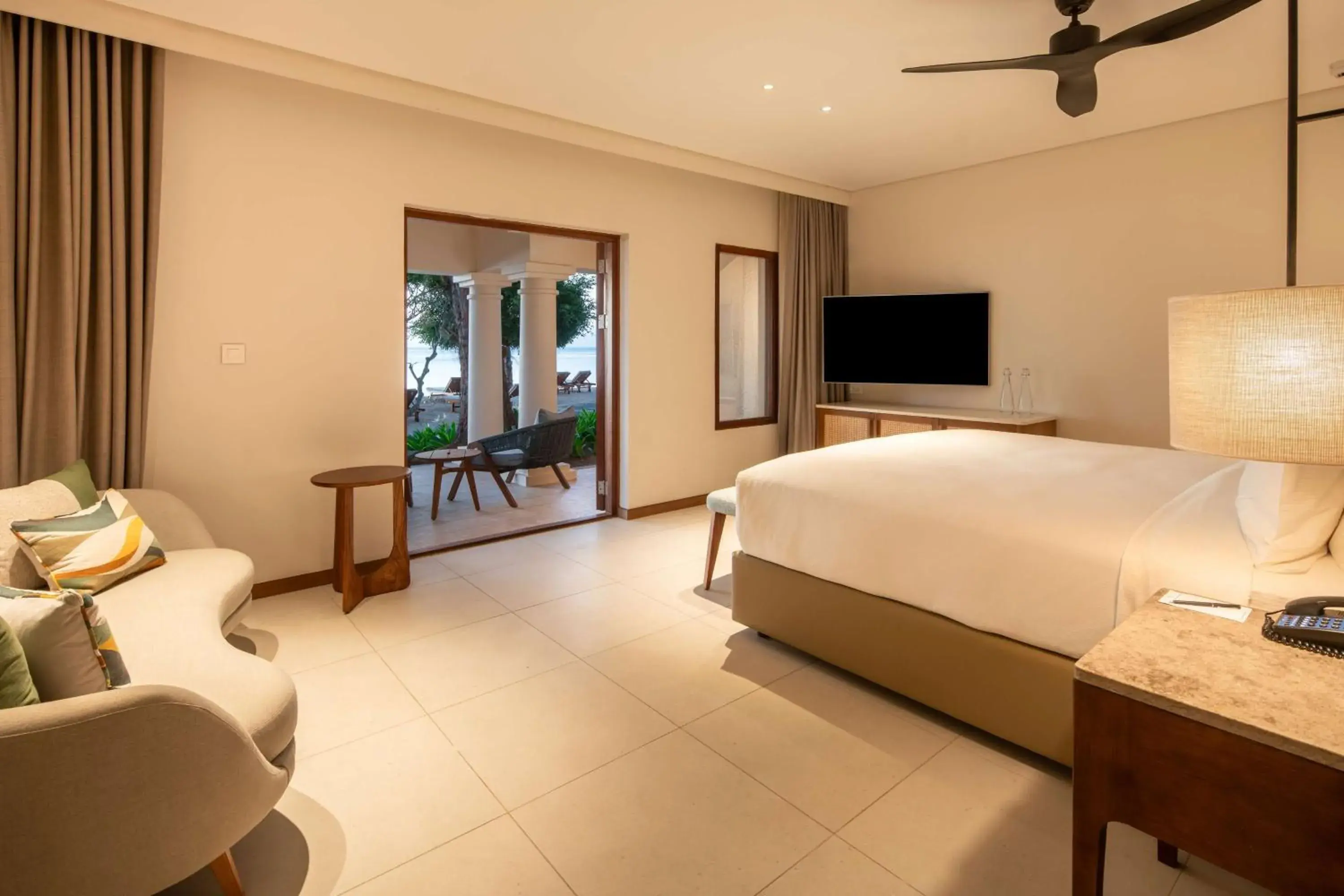 Bed in Hilton Mauritius Resort & Spa Bed in Hilton Mauritius Resort & Spa