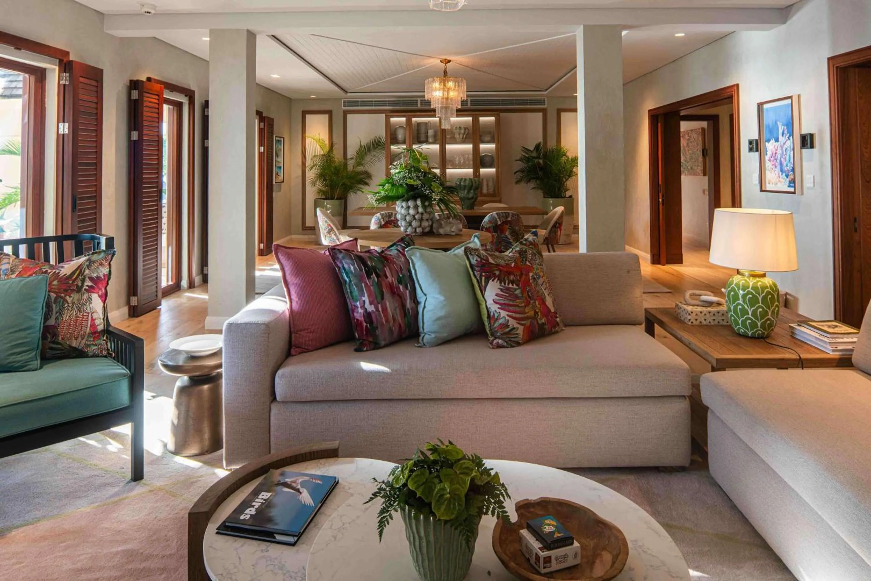 Living room in Hilton Mauritius Resort & Spa