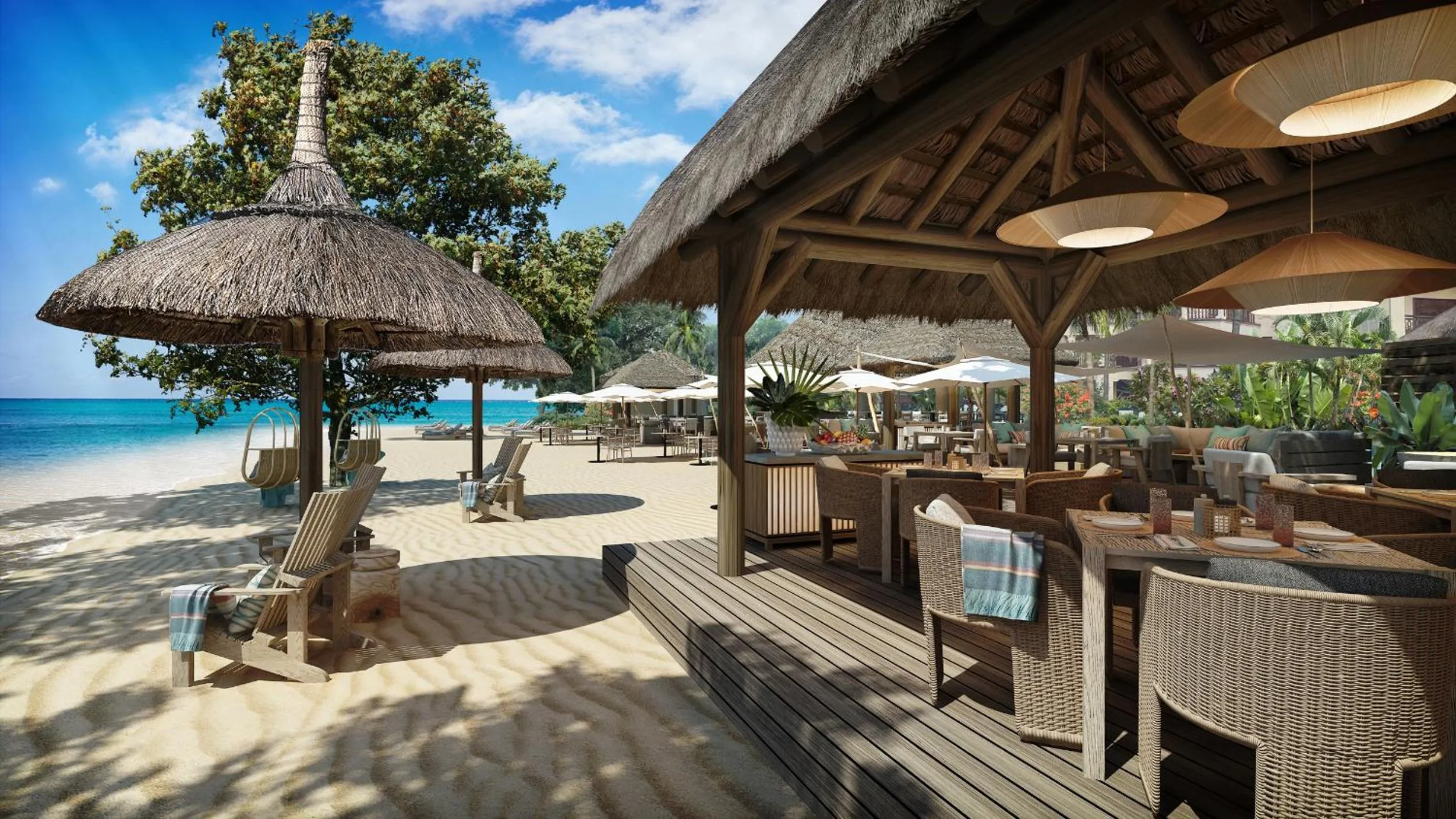 Restaurant/places to eat in Hilton Mauritius Resort & Spa