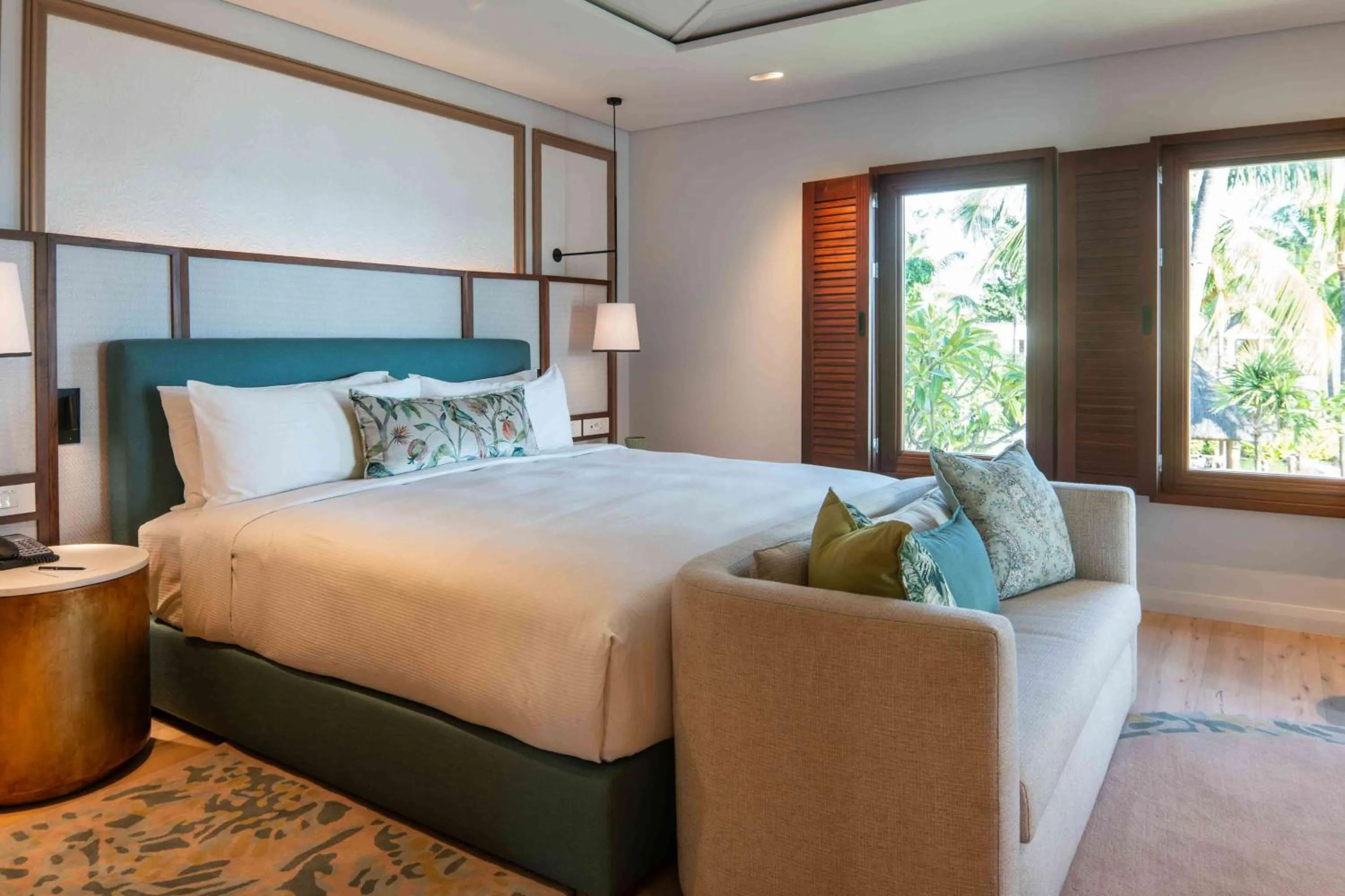 Photo of the whole room, Bed in Hilton Mauritius Resort & Spa