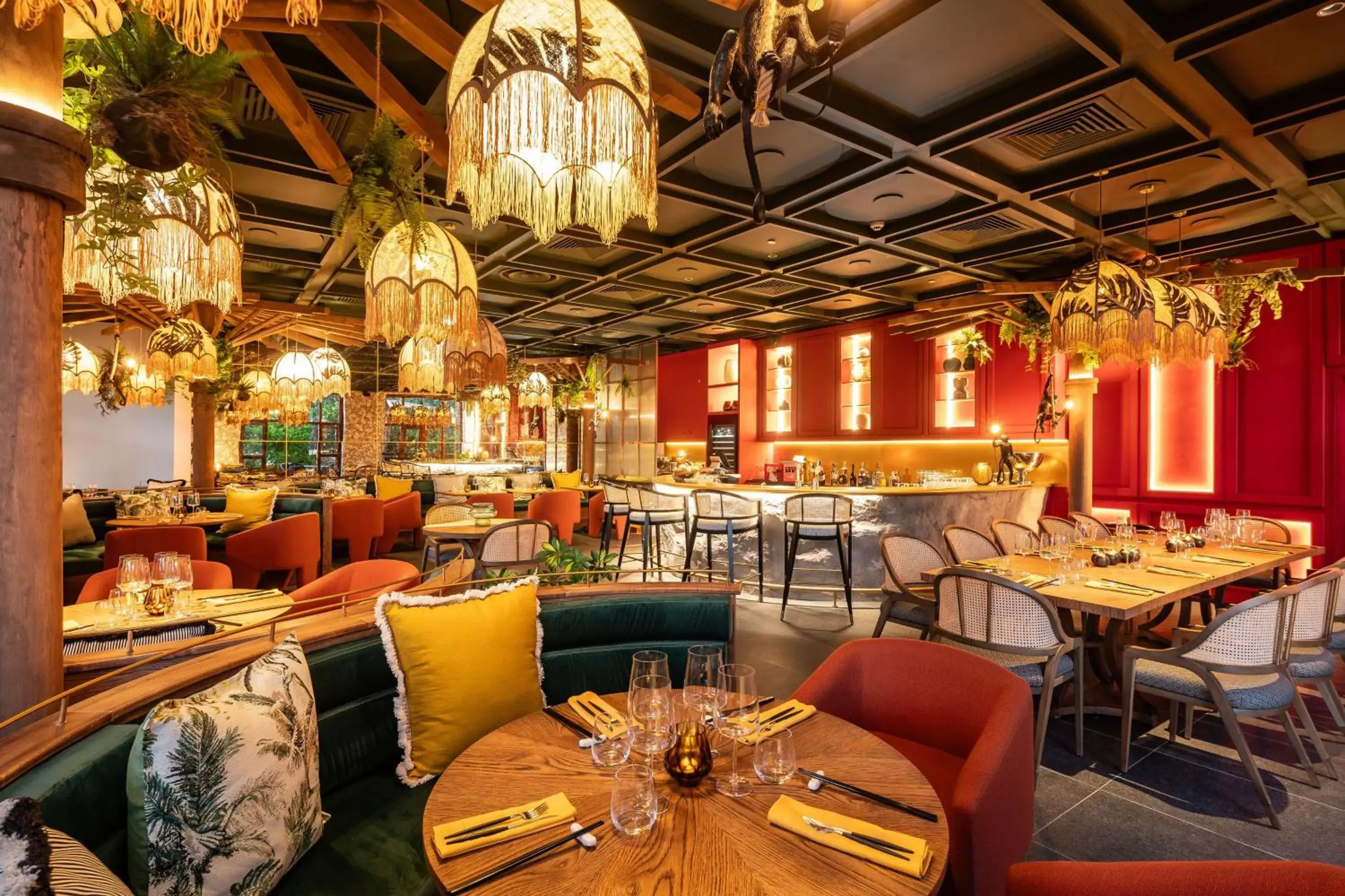 Restaurant/places to eat in Hilton Mauritius Resort & Spa Restaurant/places to eat in Hilton Mauritius Resort & Spa