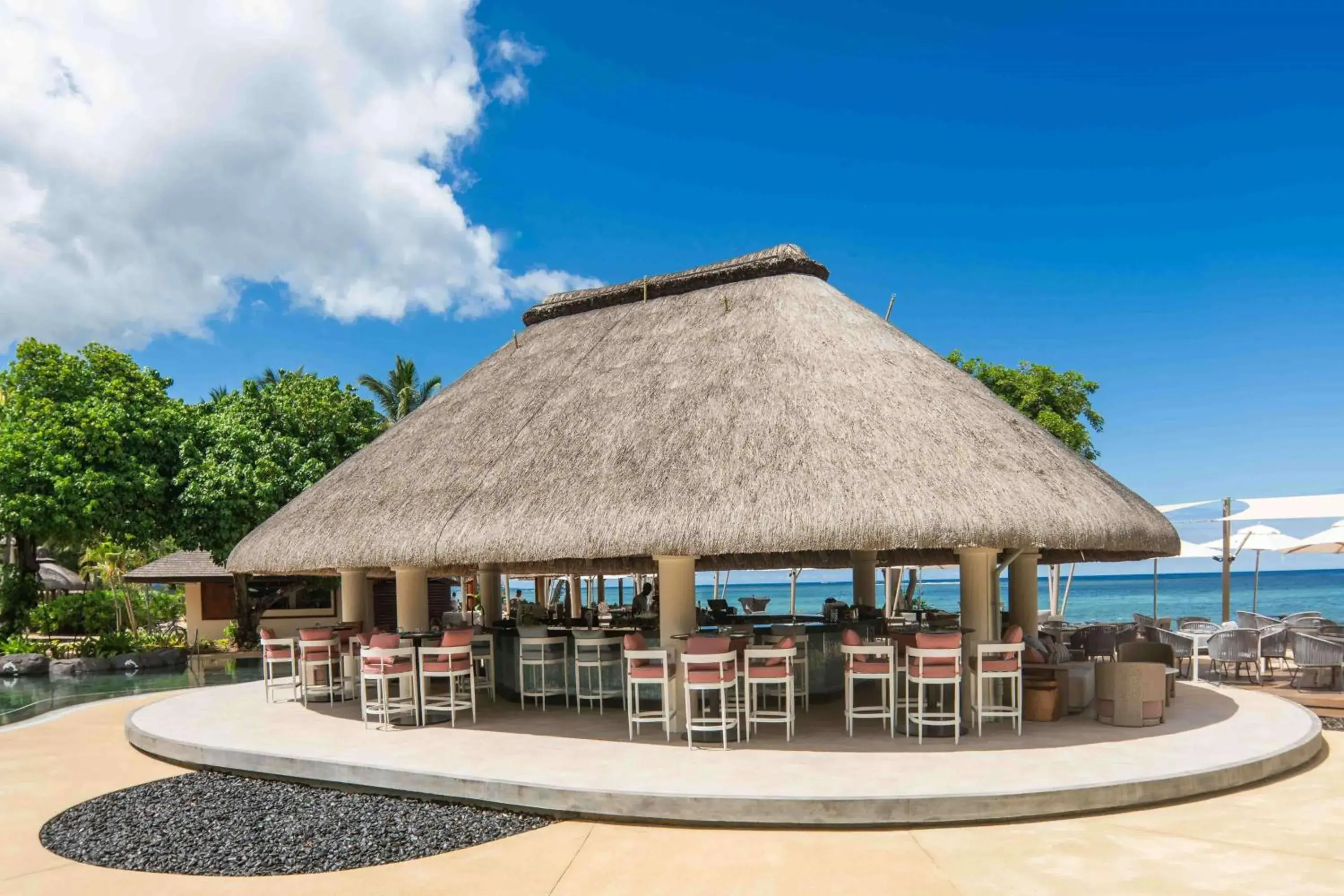 Lounge or bar in Hilton Mauritius Resort & Spa Lounge or bar in Hilton Mauritius Resort & Spa