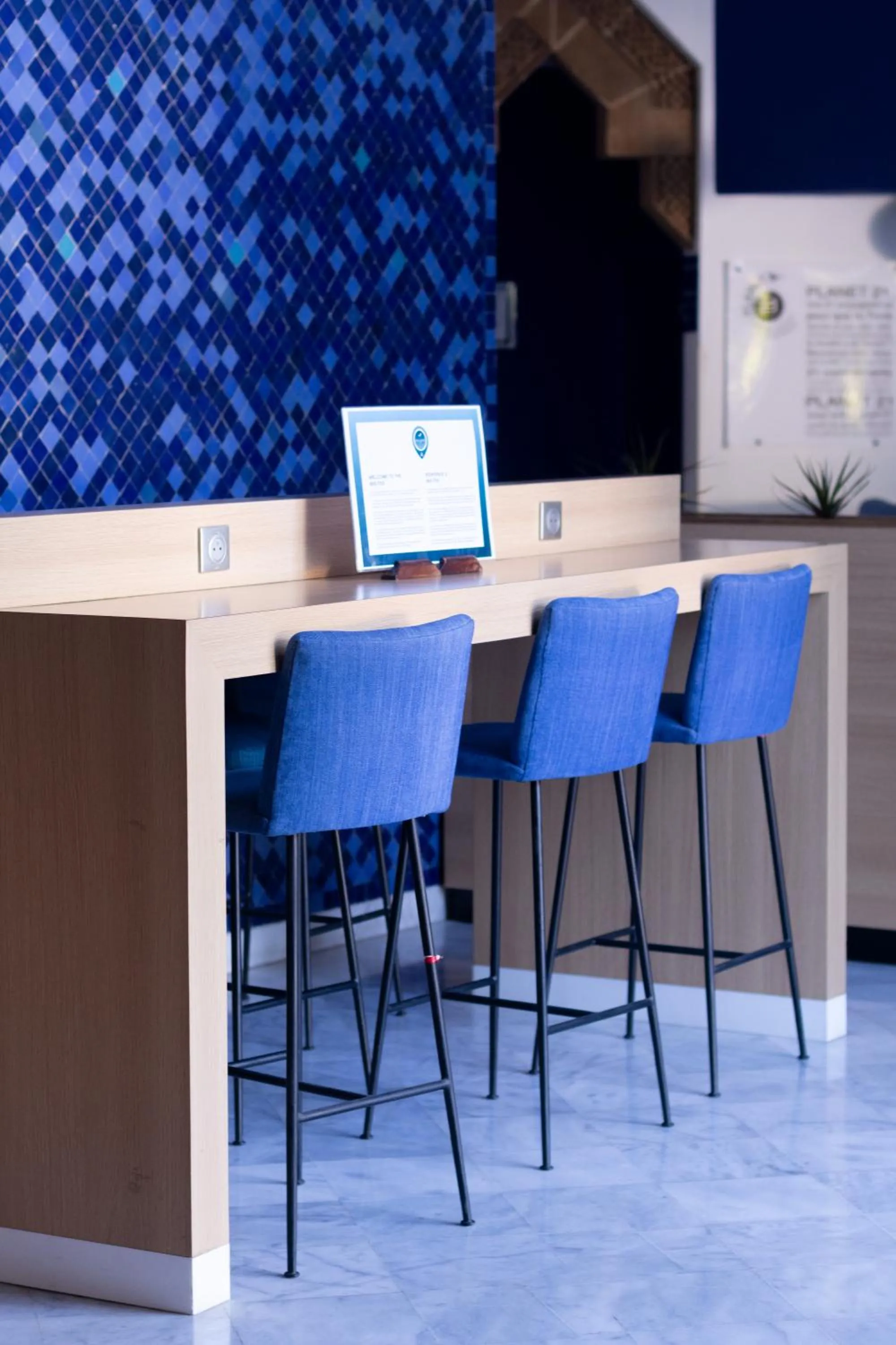 Seating area in Ibis Fes