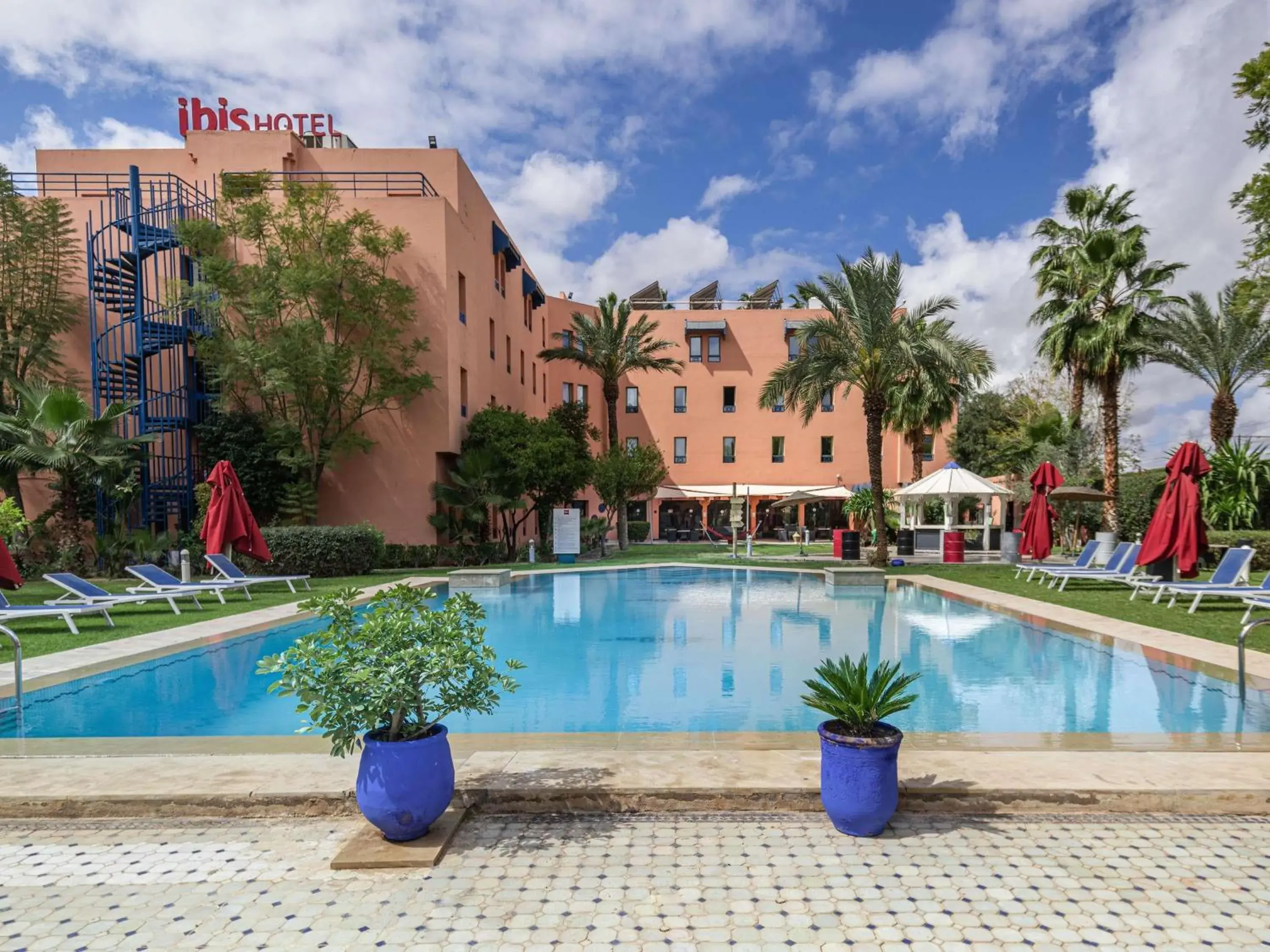 Pool view in Ibis Marrakech Centre Gare Pool view in Ibis Marrakech Centre Gare