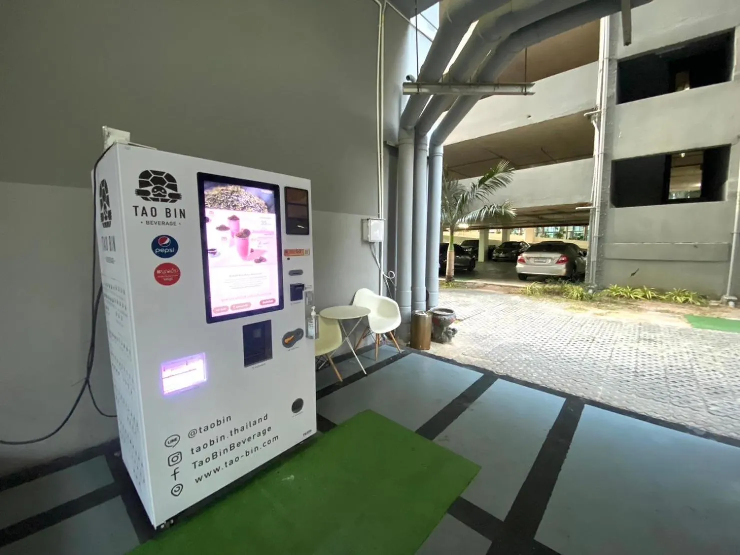 vending machine in SEA Ville Grand Pattaya