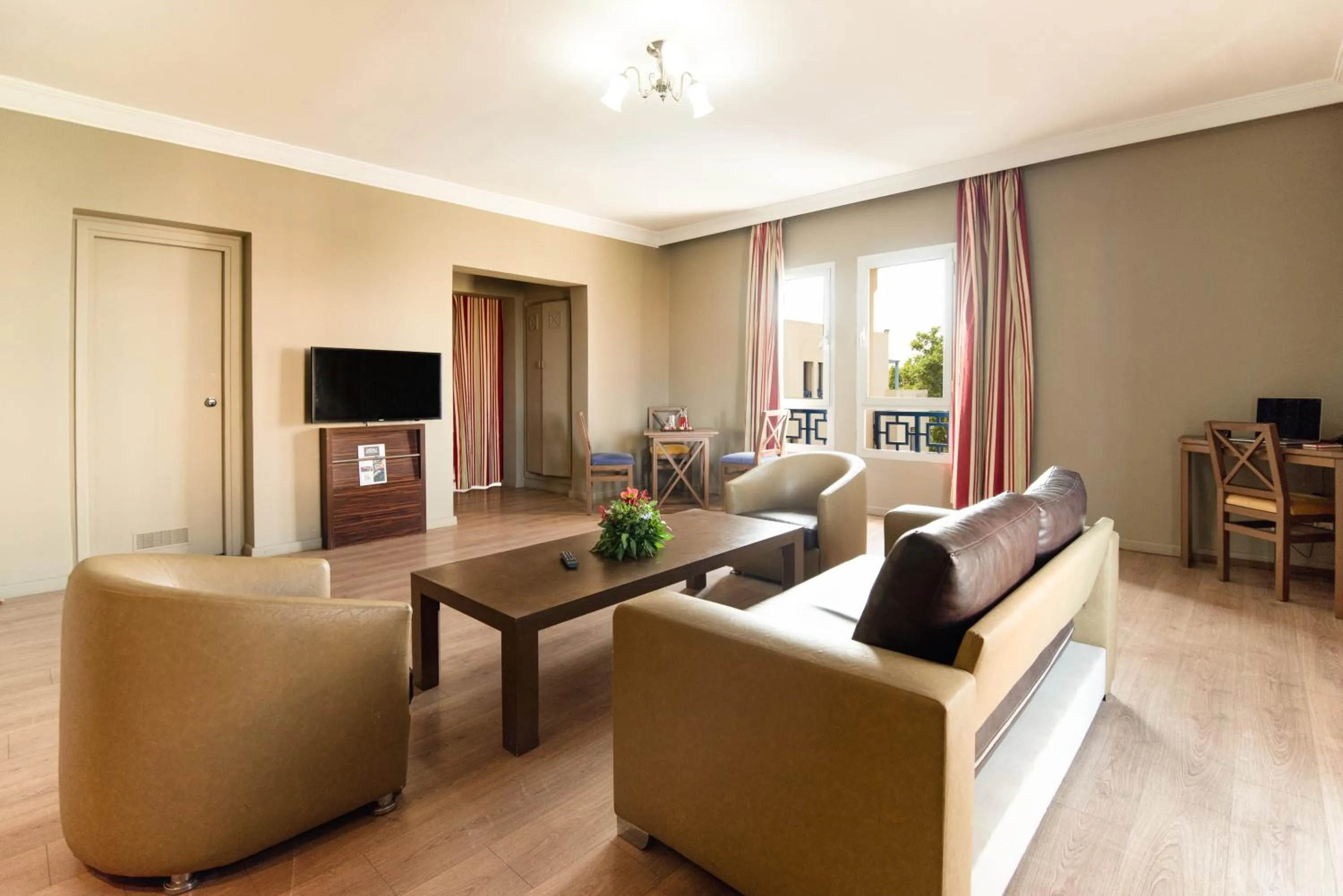 Seating area in Ibis Oujda