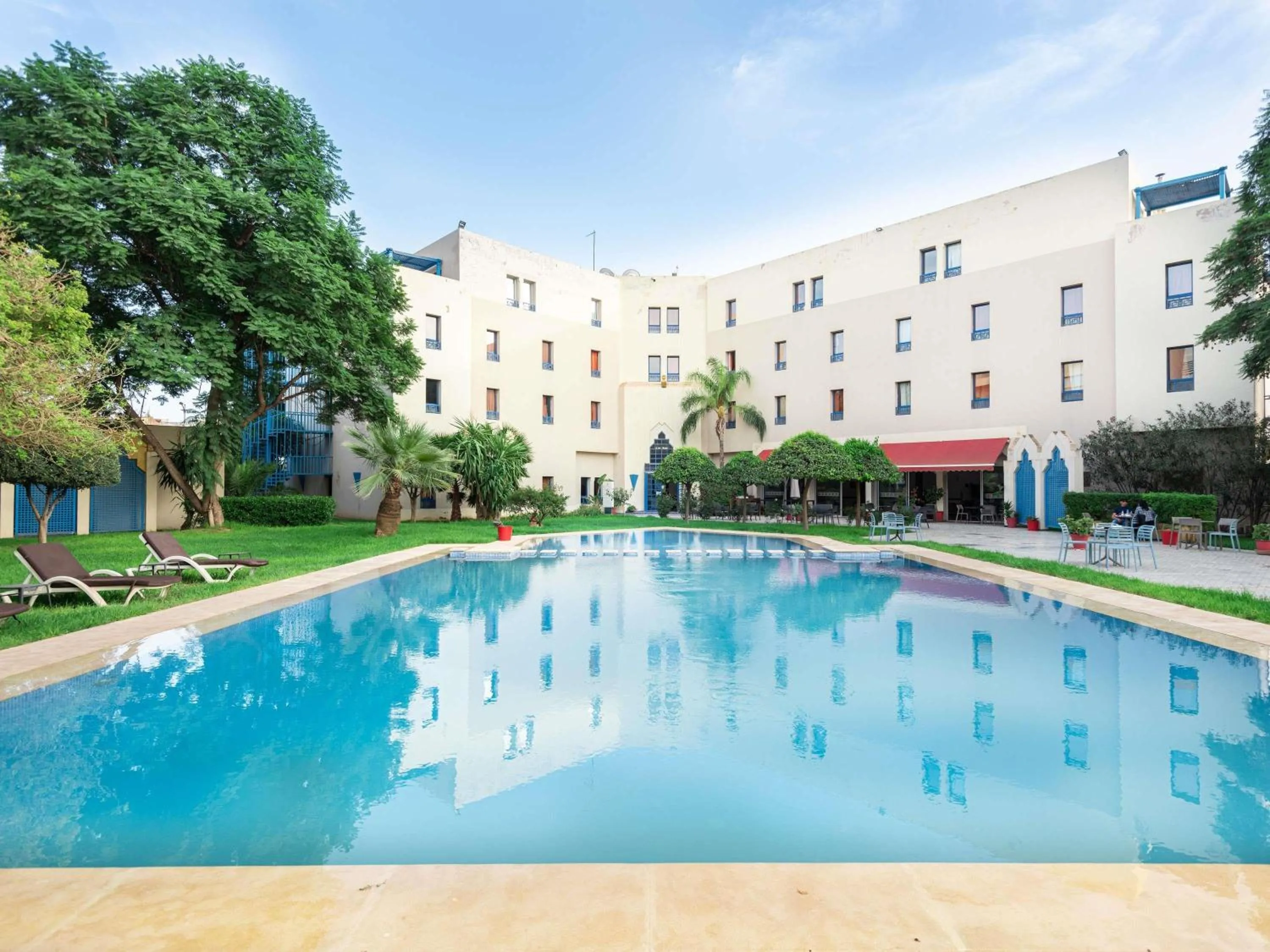 Pool view in Ibis Oujda