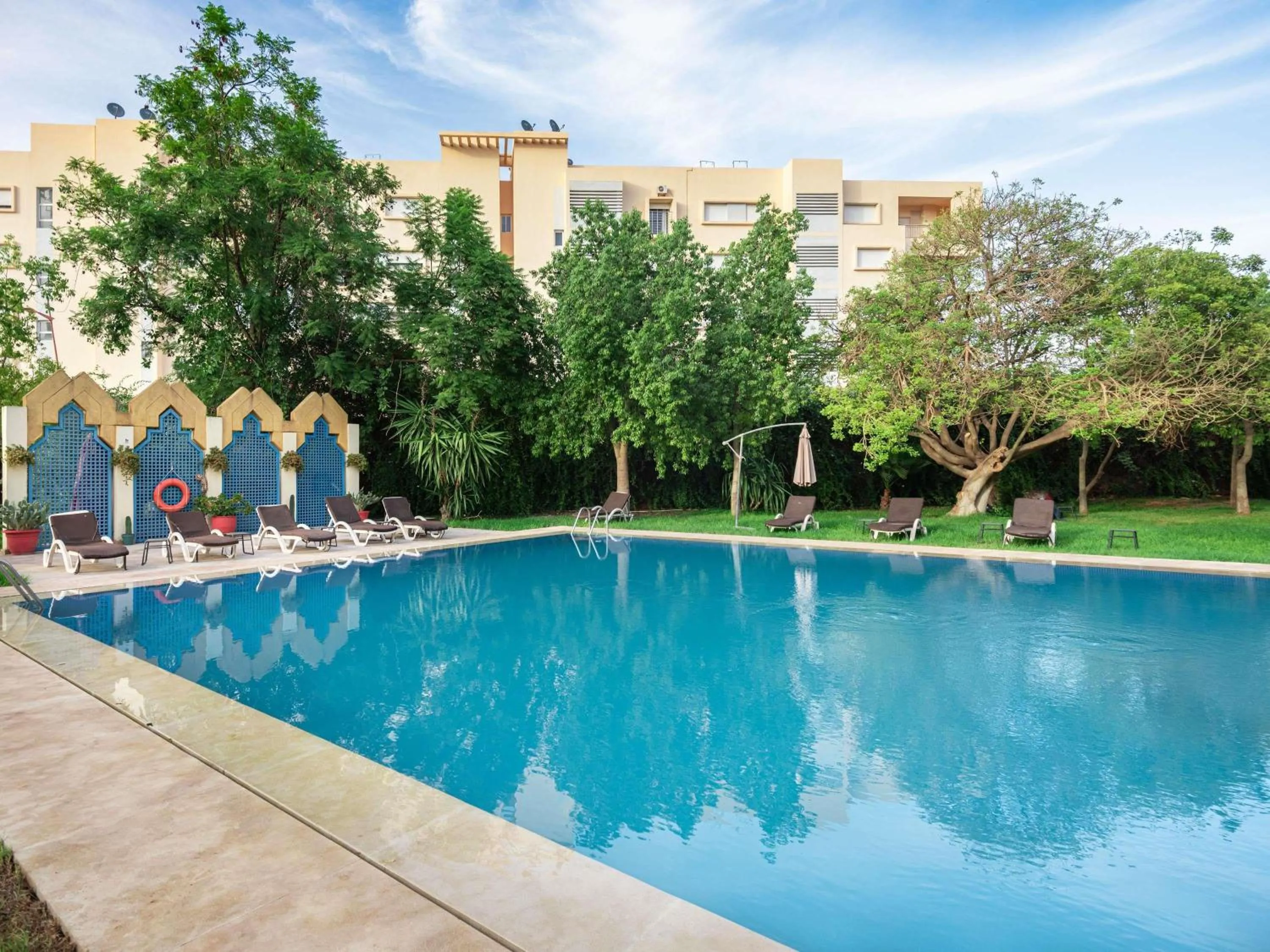 Pool view in Ibis Oujda