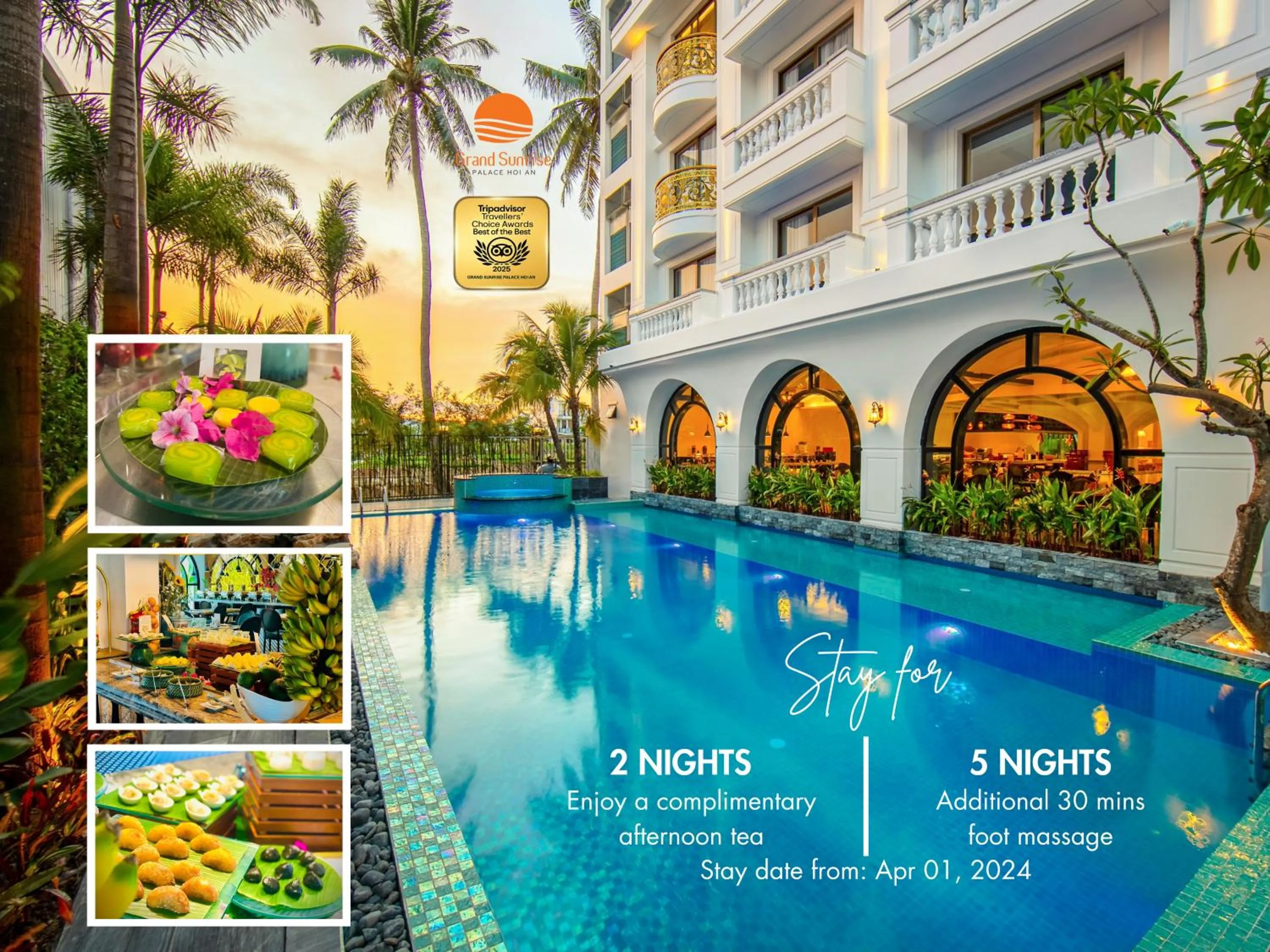 Property building in Grand Sunrise Palace Hoi An- A Luxury Indochine Hotel & Spa