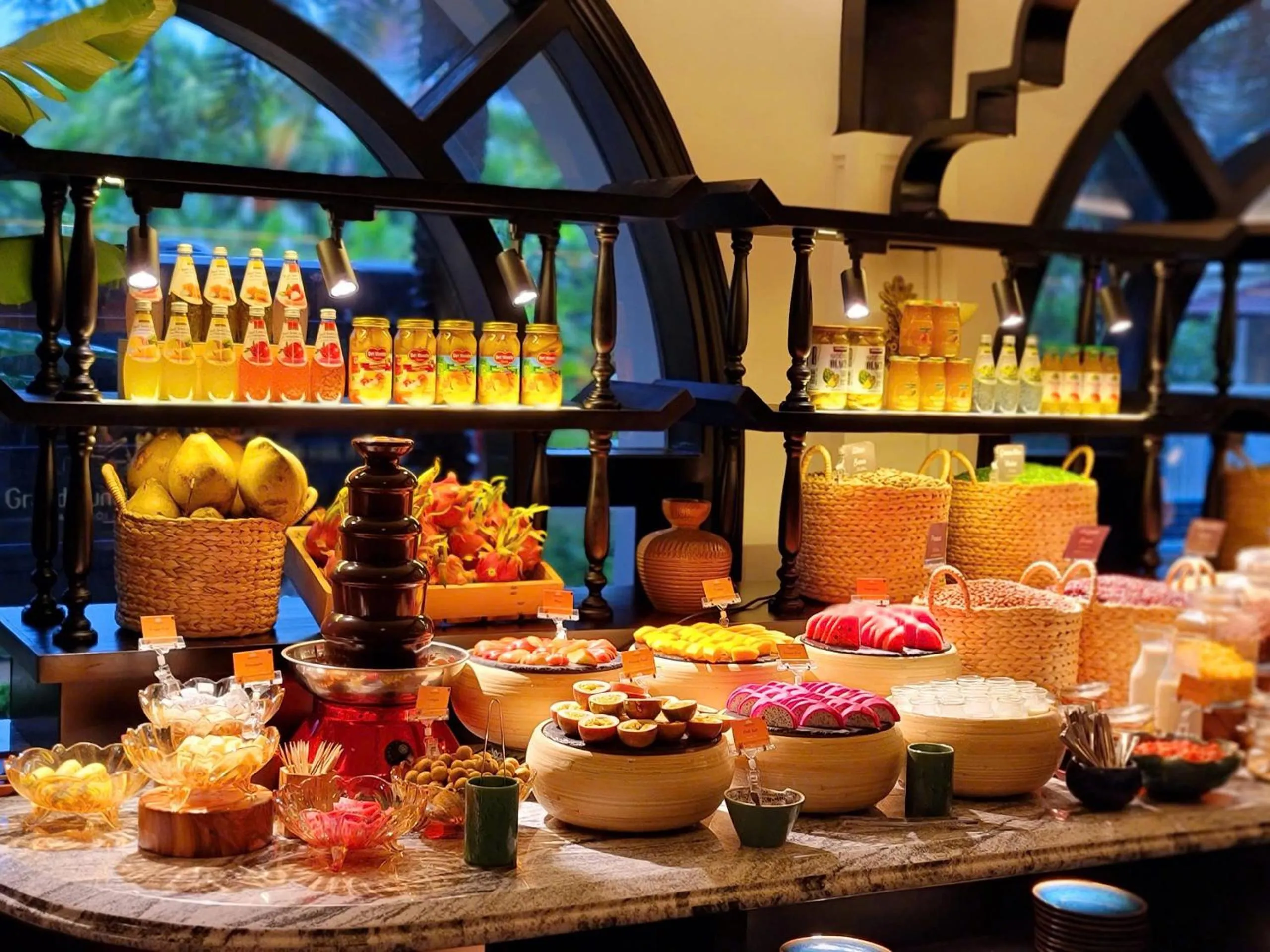 Breakfast in Grand Sunrise Palace Hoi An- A Luxury Indochine Hotel & Spa