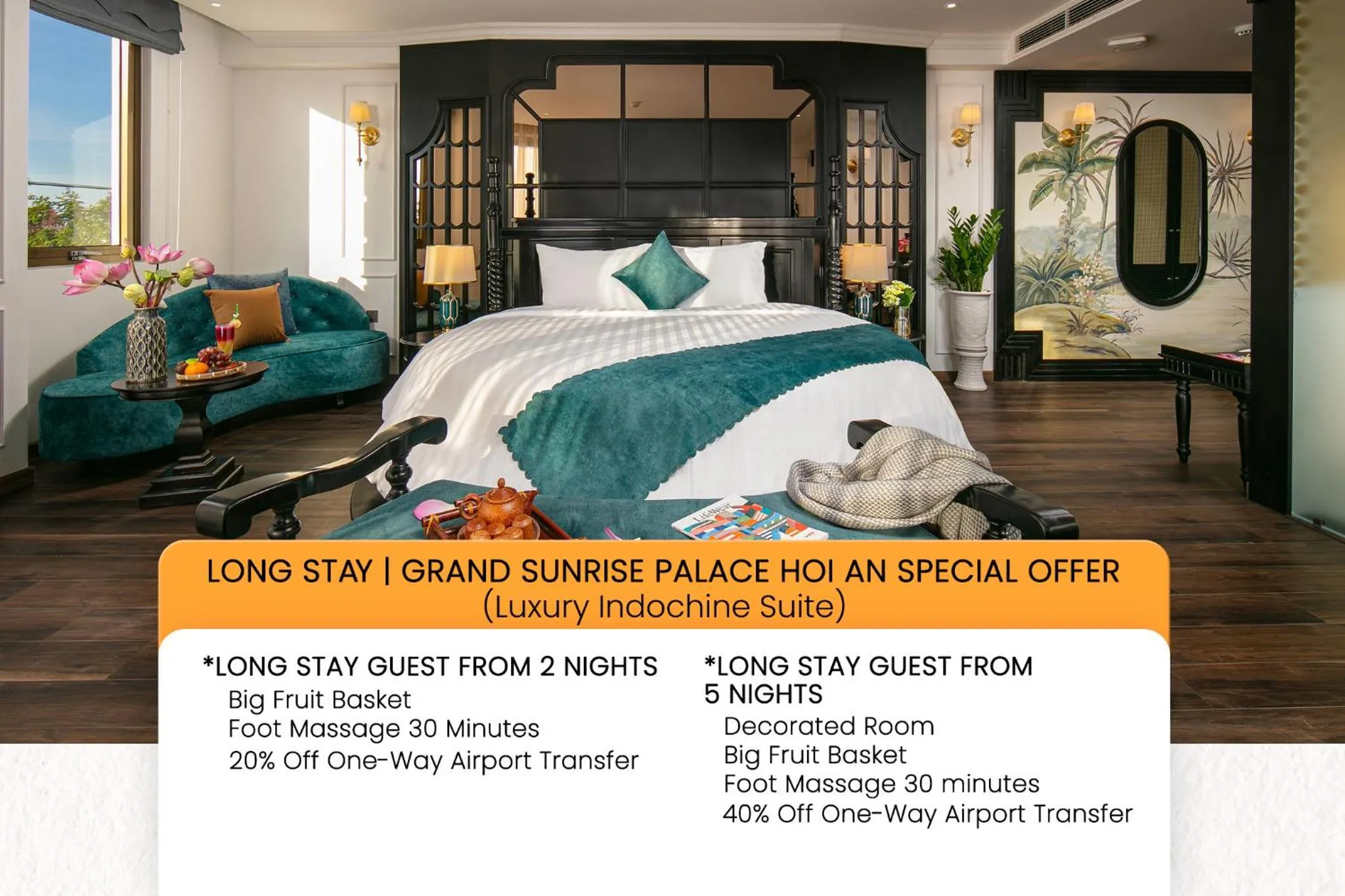 Property building, Bed in Grand Sunrise Palace Hoi An- A Luxury Indochine Hotel & Spa