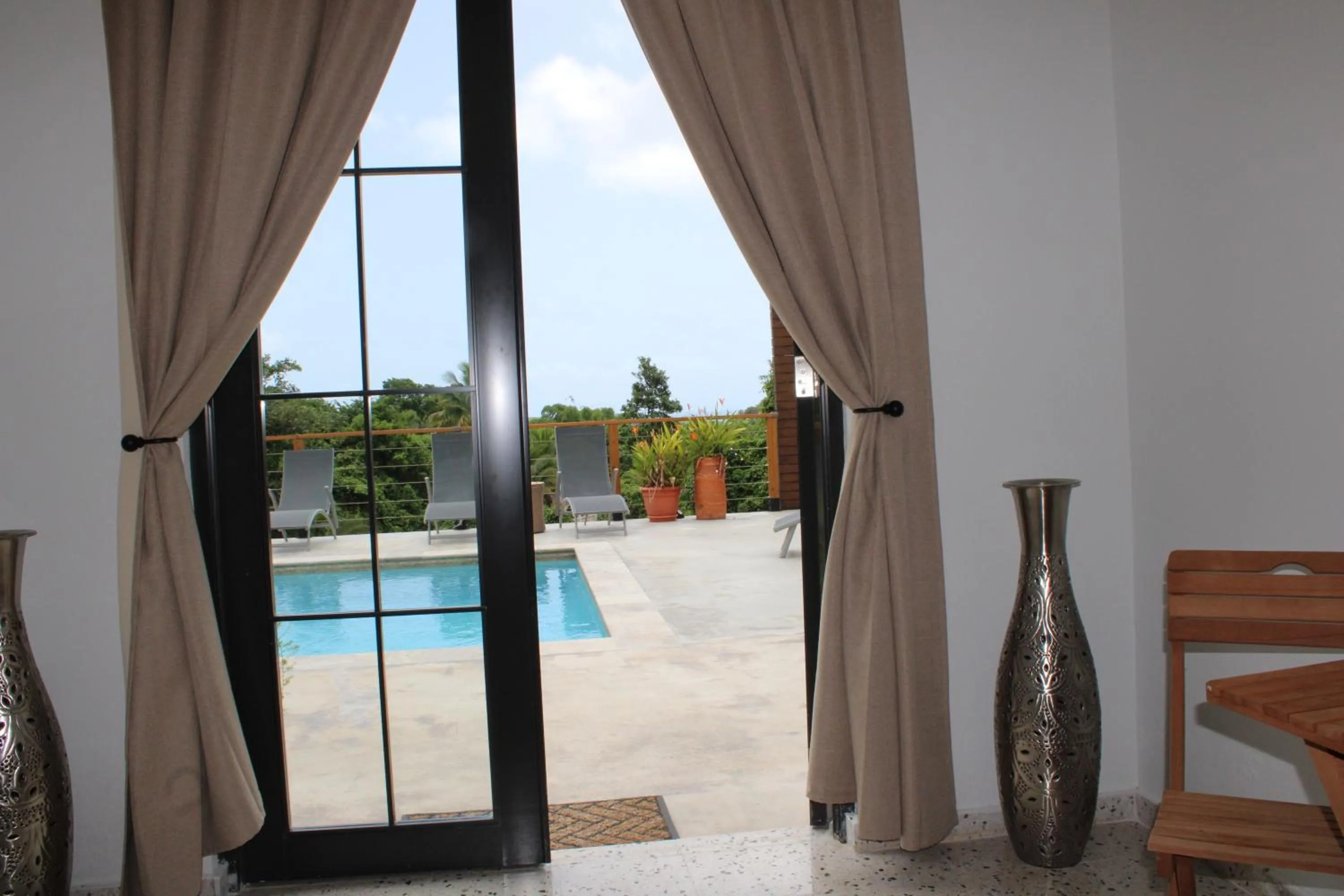 Pool view in The Serene House Bed & Breakfast