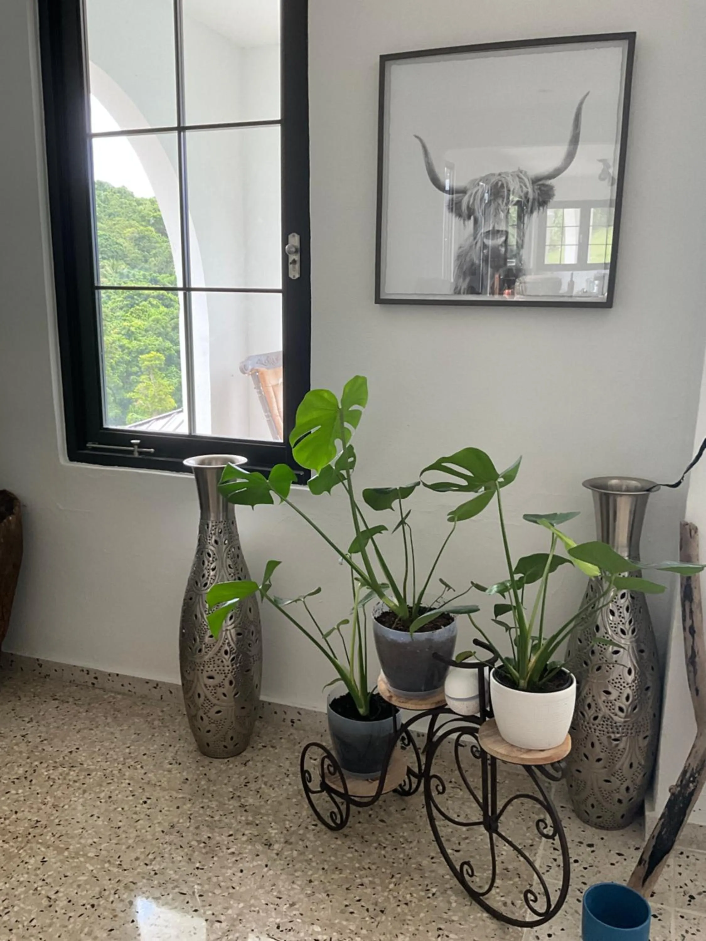 Decorative detail in The Serene House Bed & Breakfast