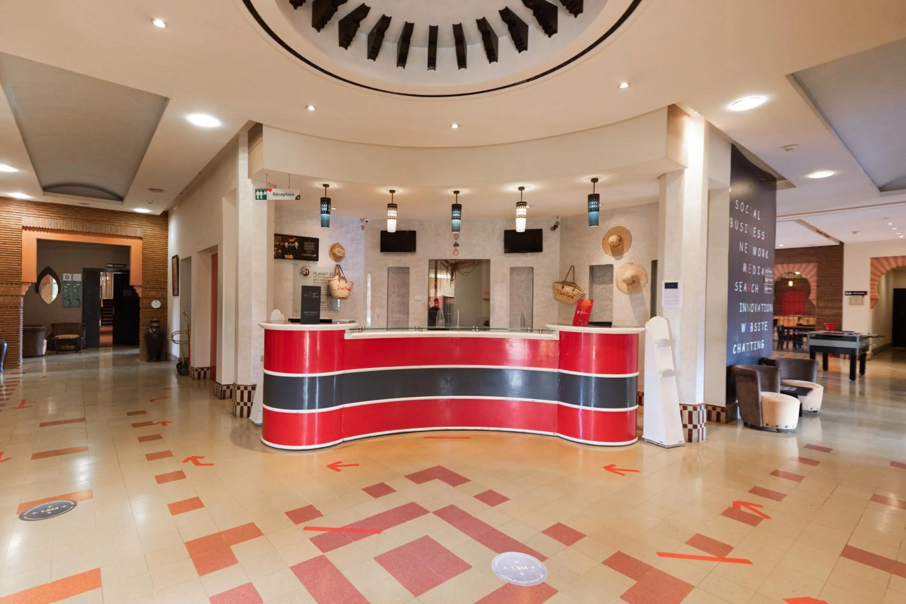 Lobby or reception in Ibis Marrakech Palmeraie