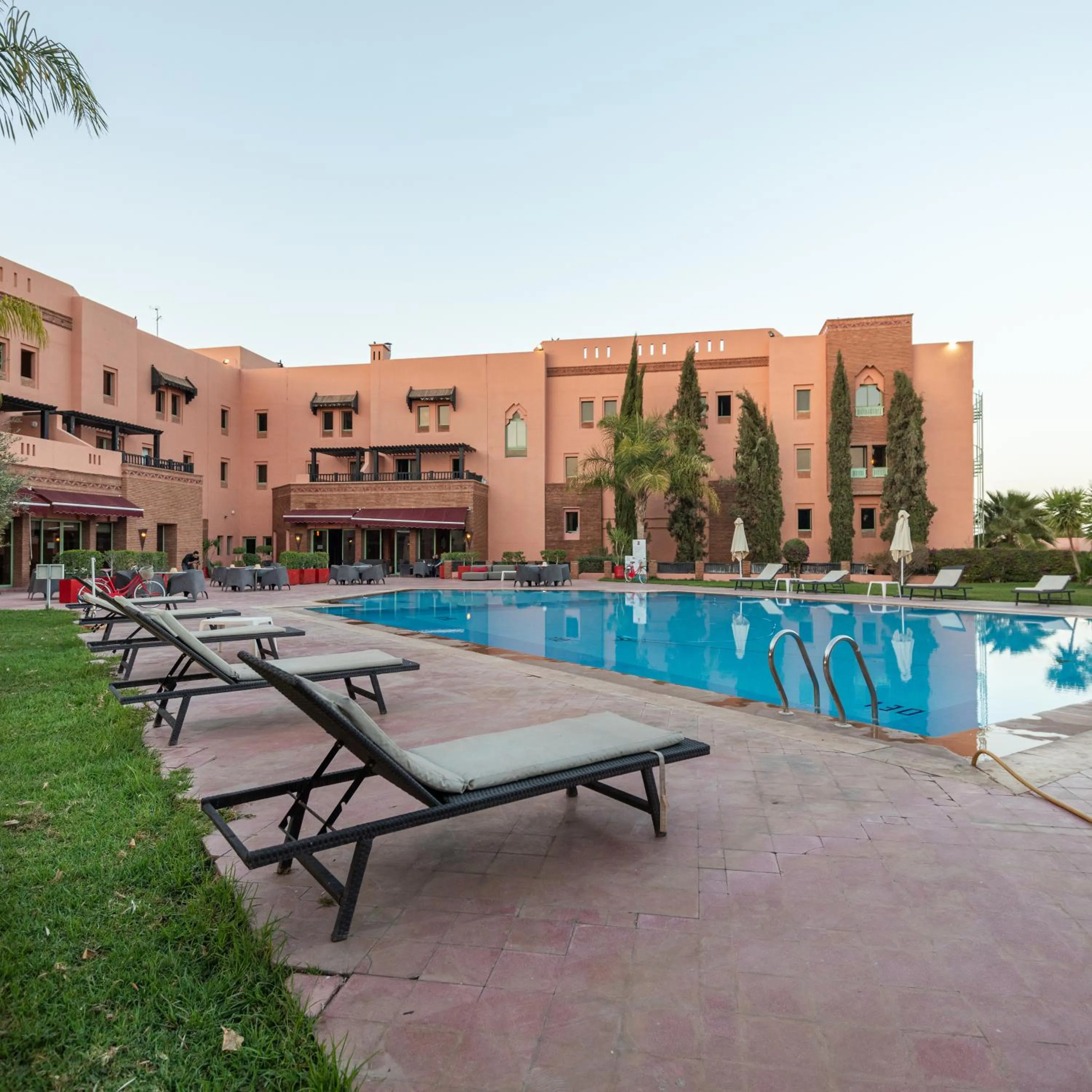 Swimming pool in Ibis Marrakech Palmeraie