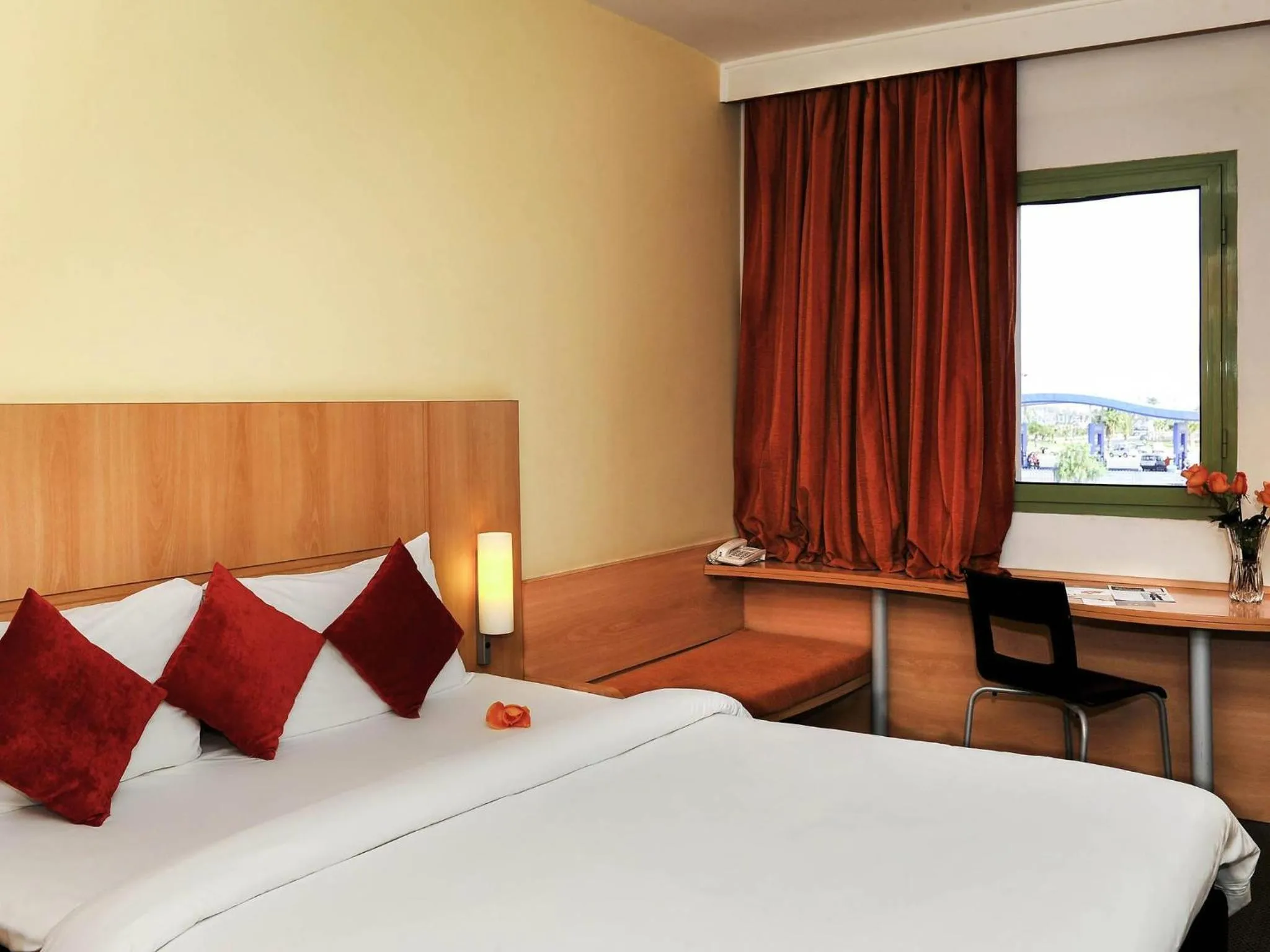 Bedroom, Bed in Ibis Marrakech Palmeraie