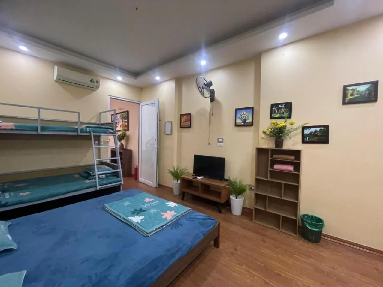 Bed in Ba Dinh Le rêveur Homestay