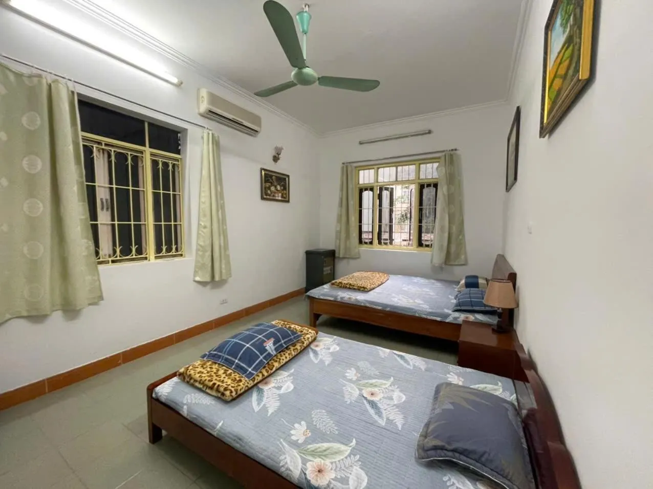 Bed in Ba Dinh Le rêveur Homestay