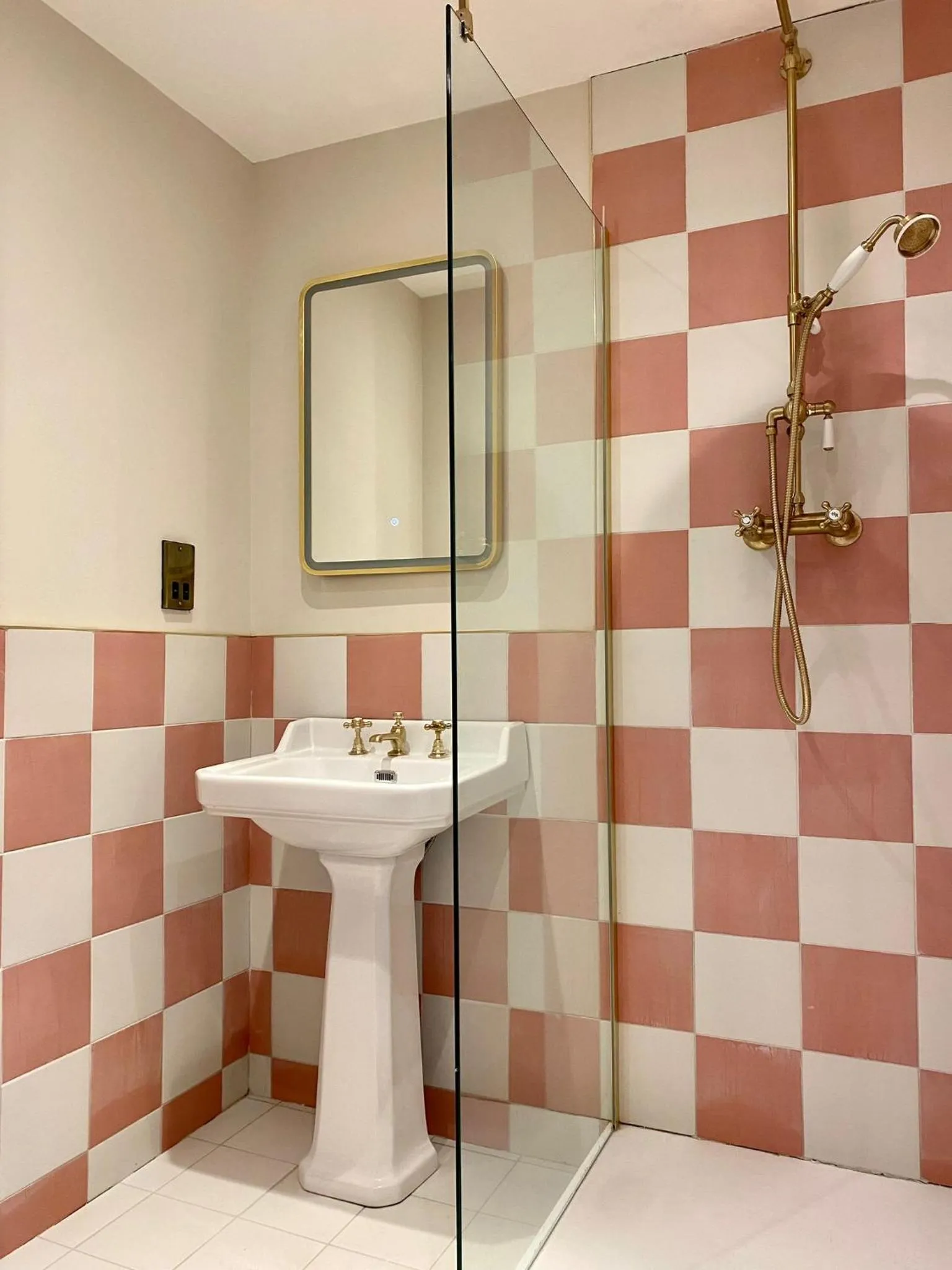 Shower in Railway House York by Chateau Anna