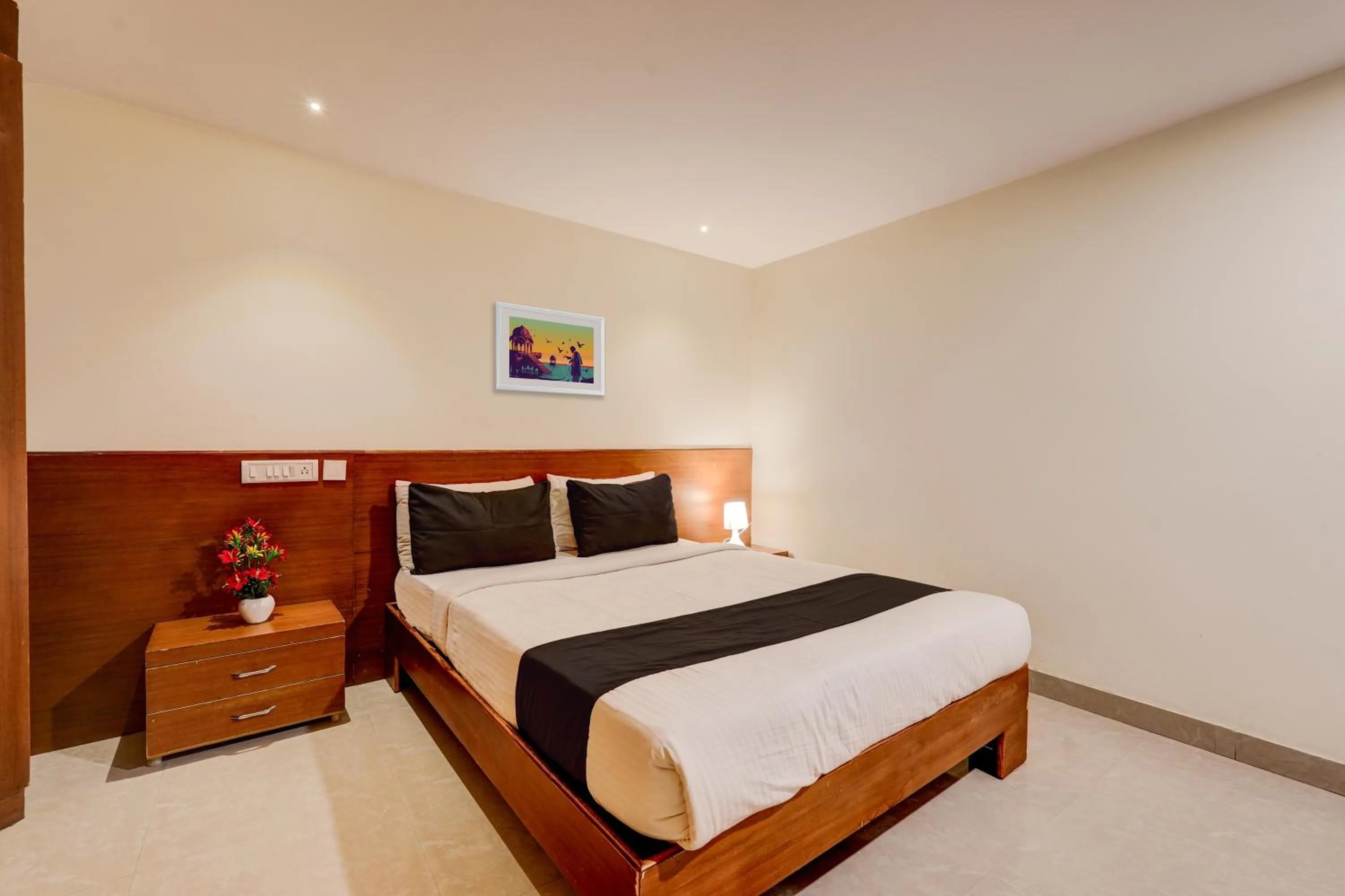 Bedroom, Bed in Hotel O RK residency