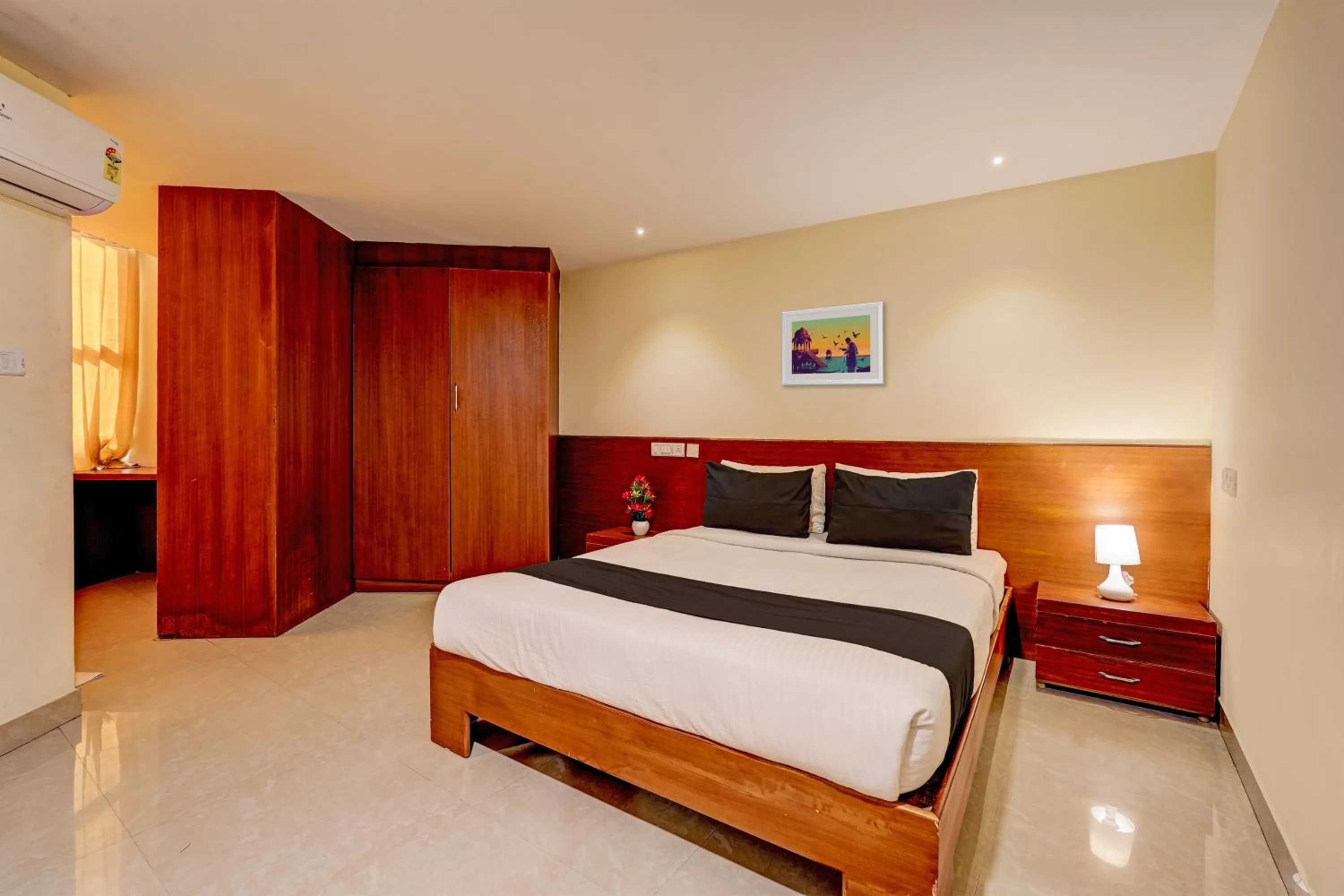 Bedroom, Bed in Hotel O RK residency