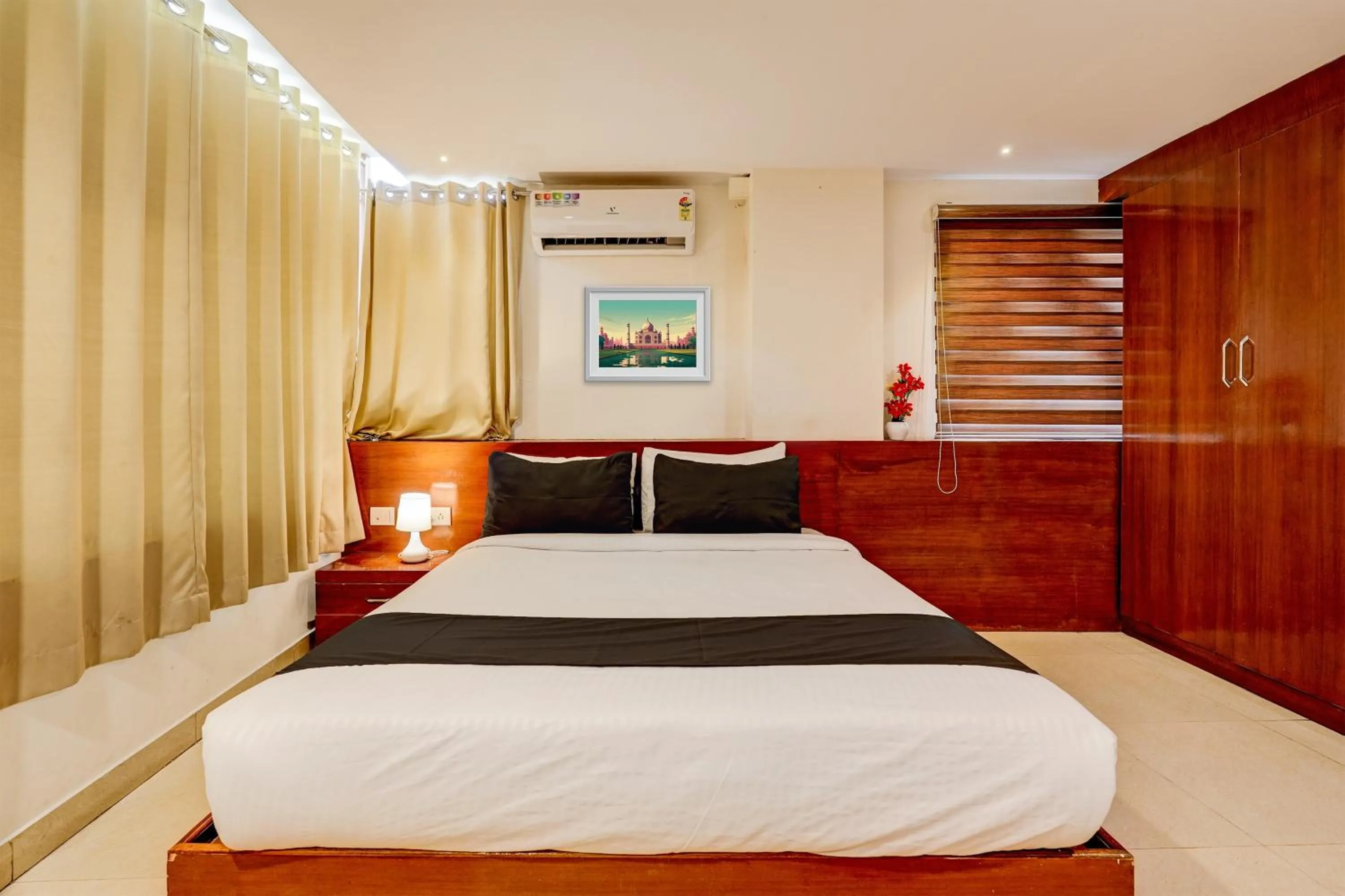 Bedroom, Bed in Hotel O RK residency