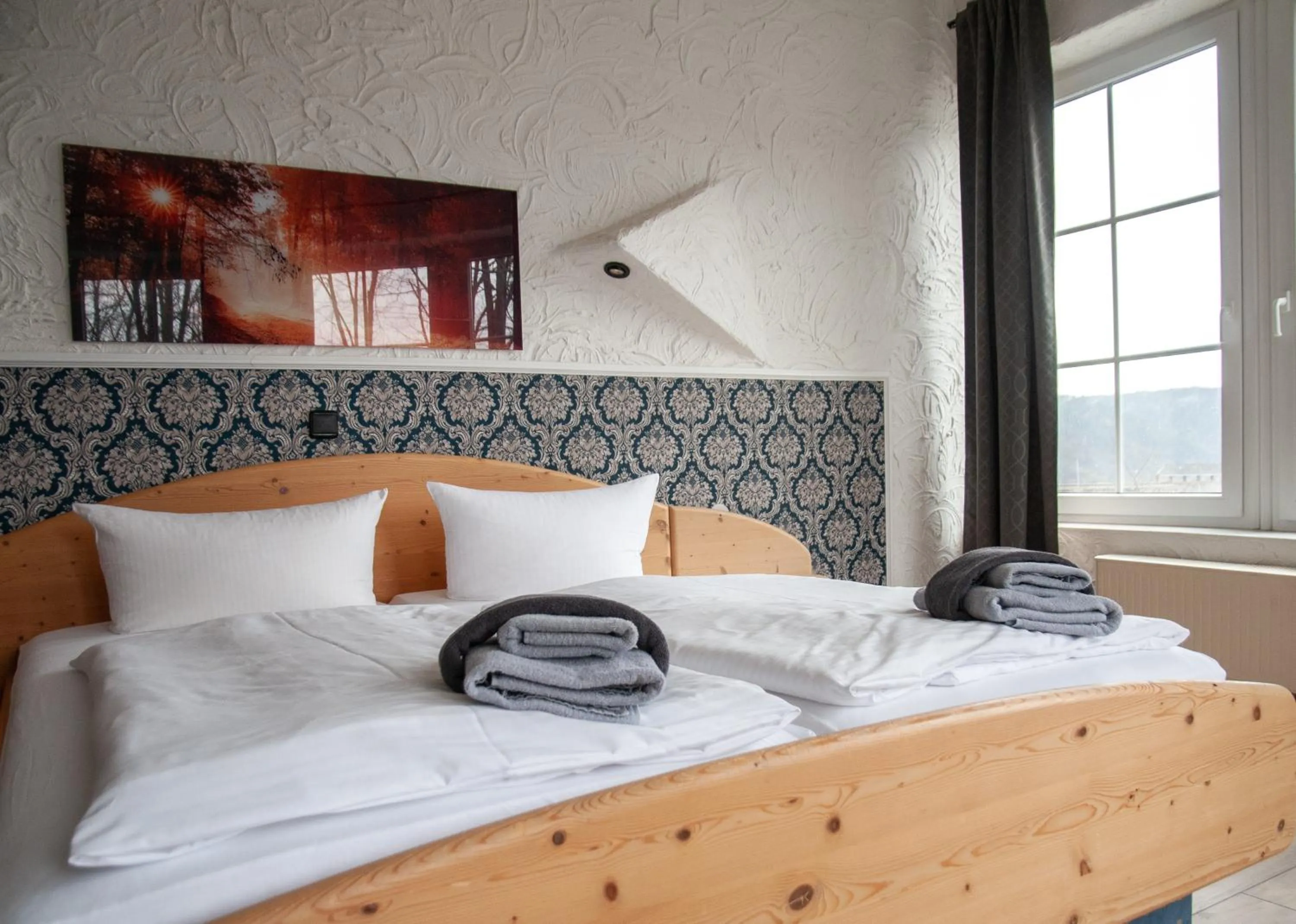 Bedroom in Terrassenhotel Edertal