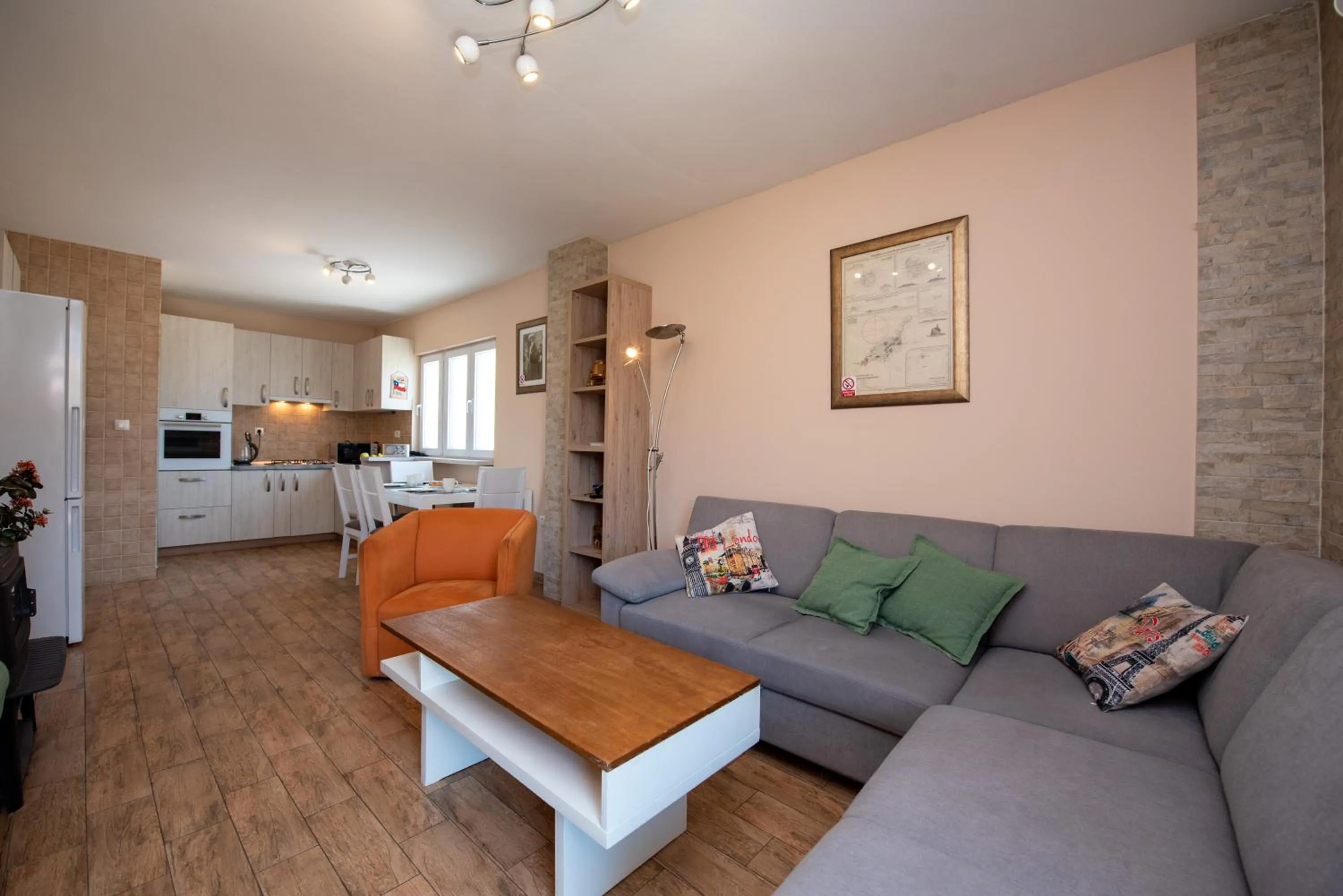 Living room in Apartment Traveler