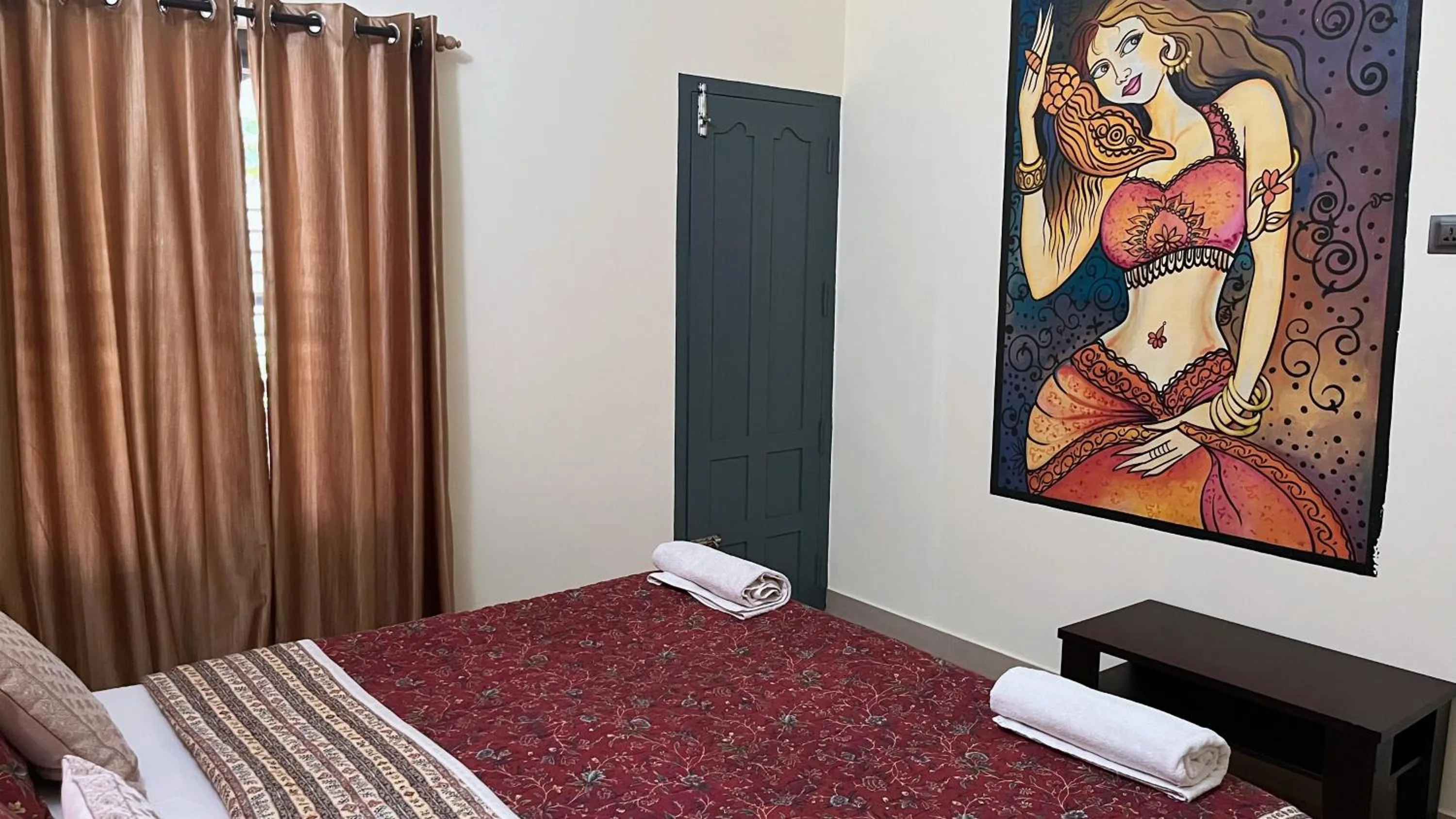 Bed in Aryavilla Heritage