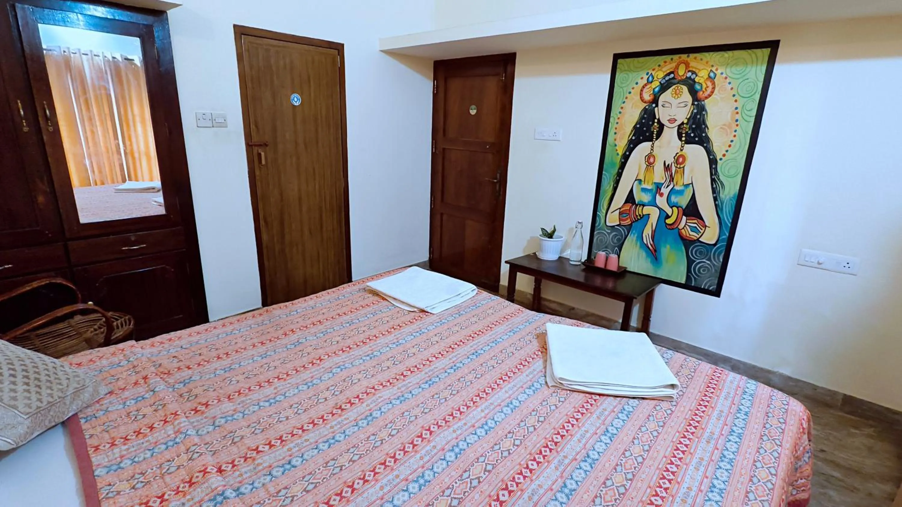 Bed in Aryavilla Heritage