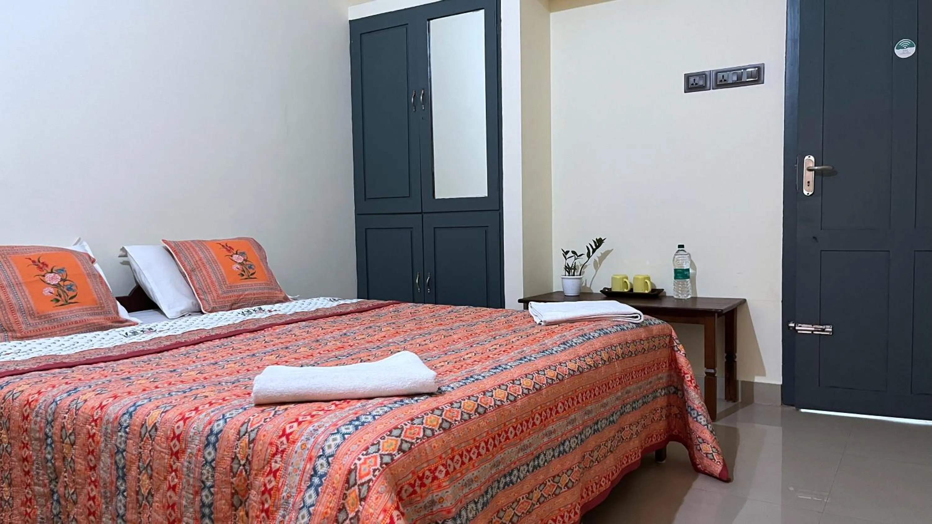 Bed in Aryavilla Heritage