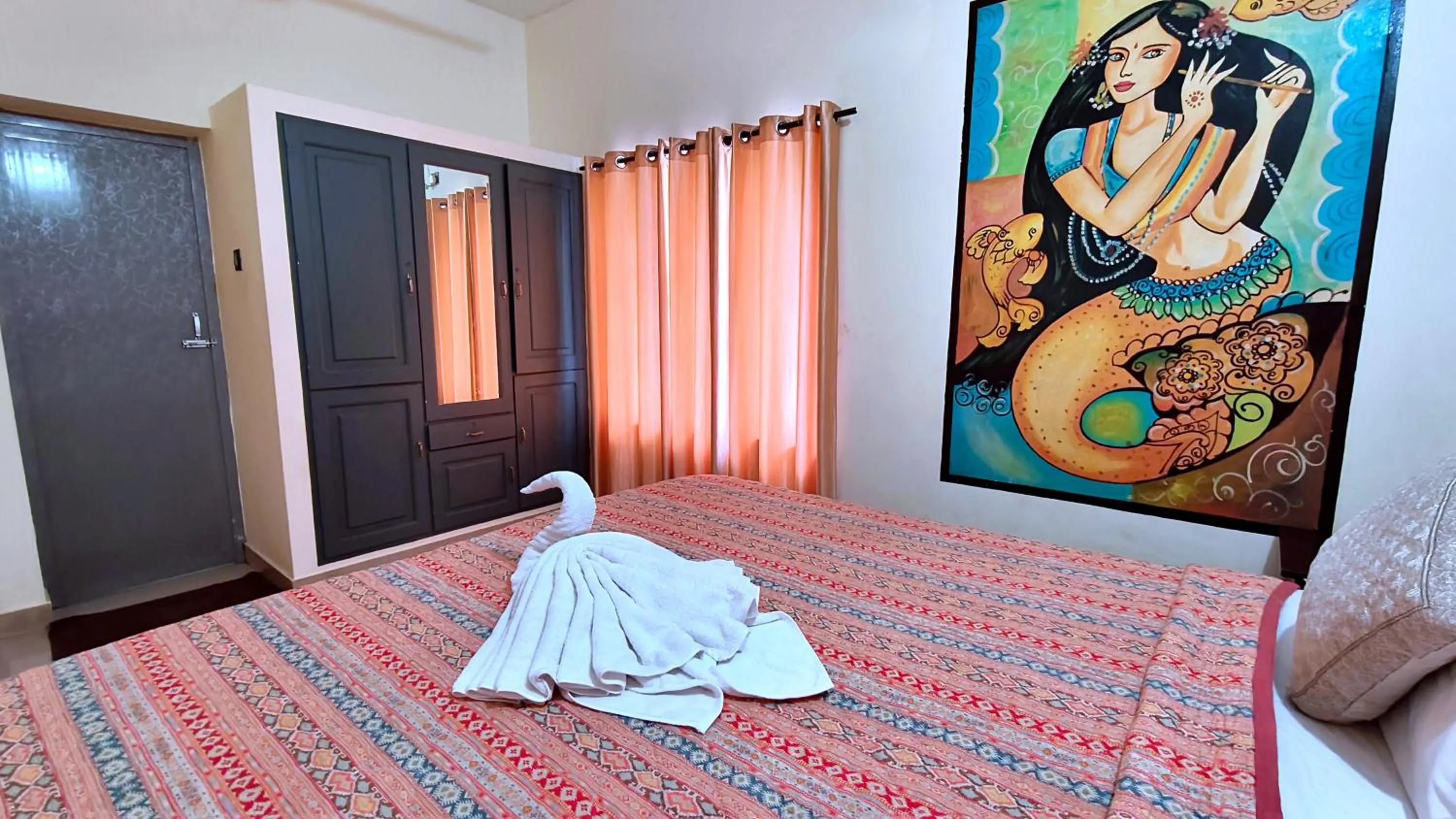 Bed in Aryavilla Heritage