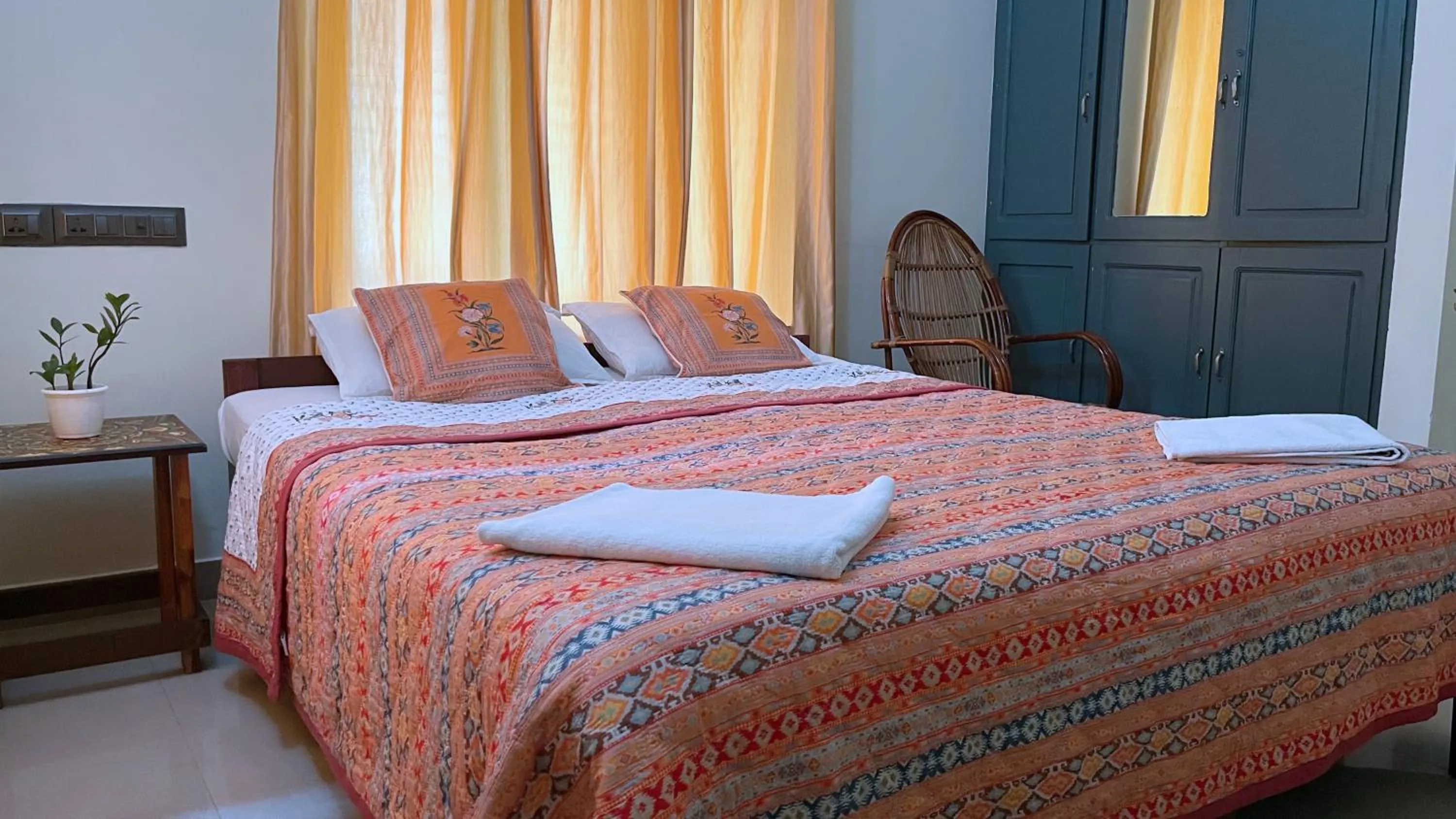 Bed in Aryavilla Heritage