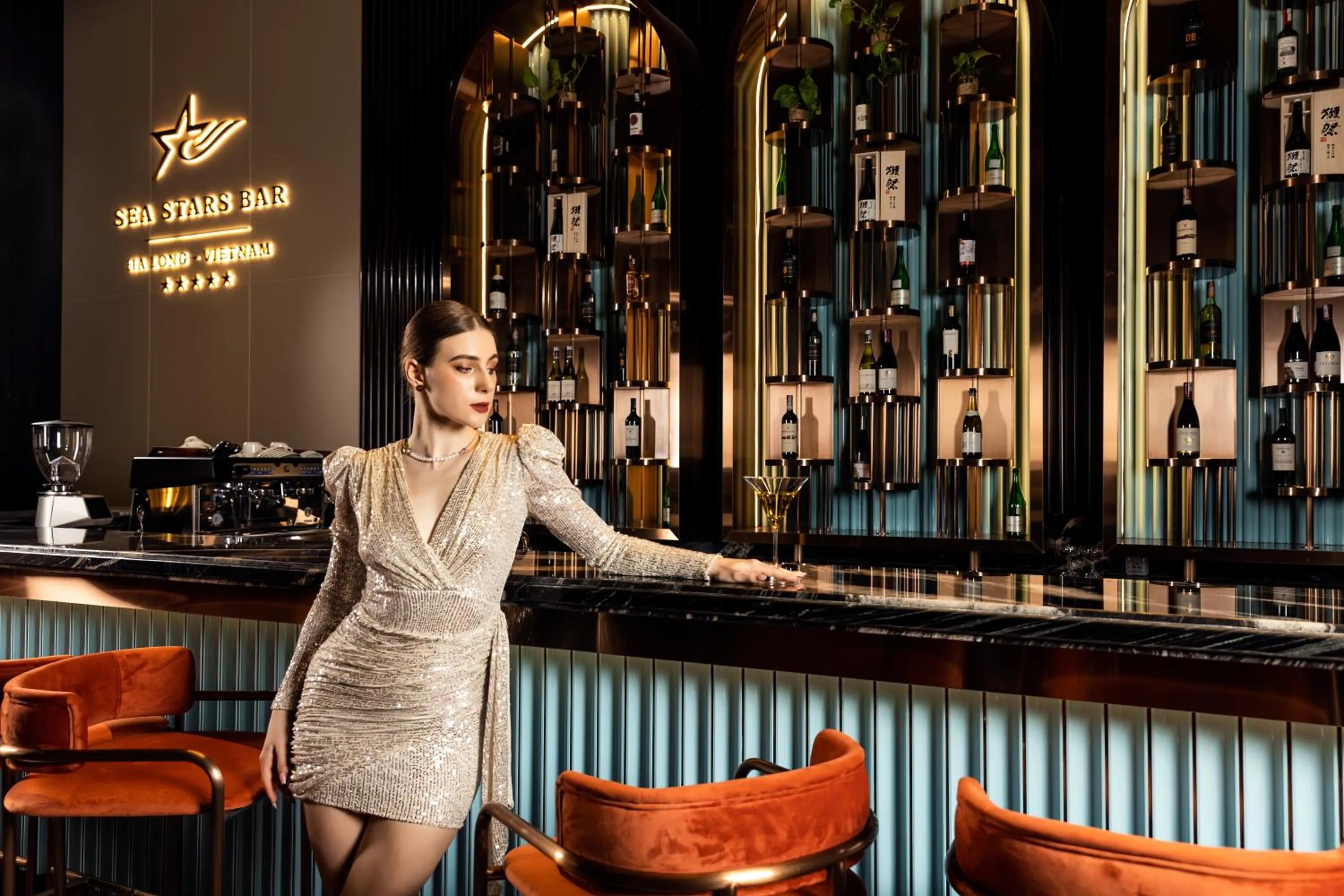 Lounge or bar in Sea Stars Hotel Ha Long