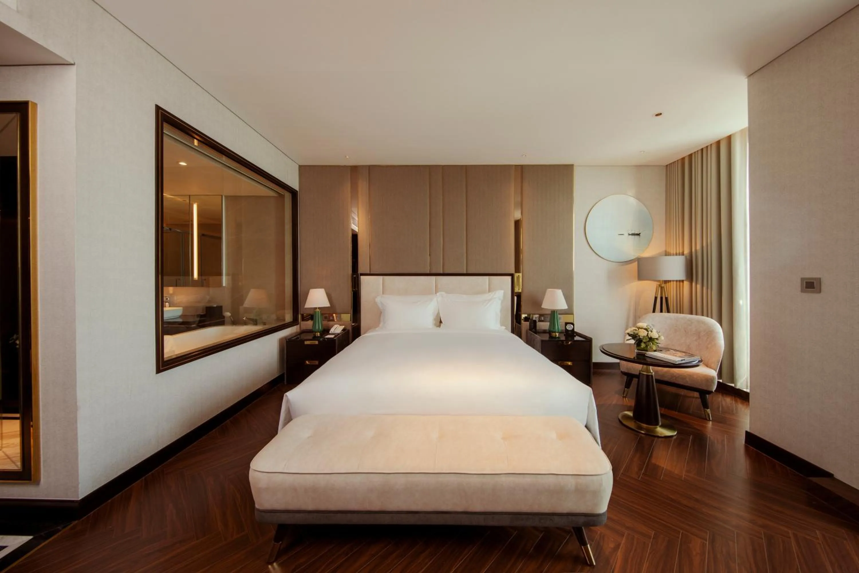 Bed in Sea Stars Hotel Ha Long