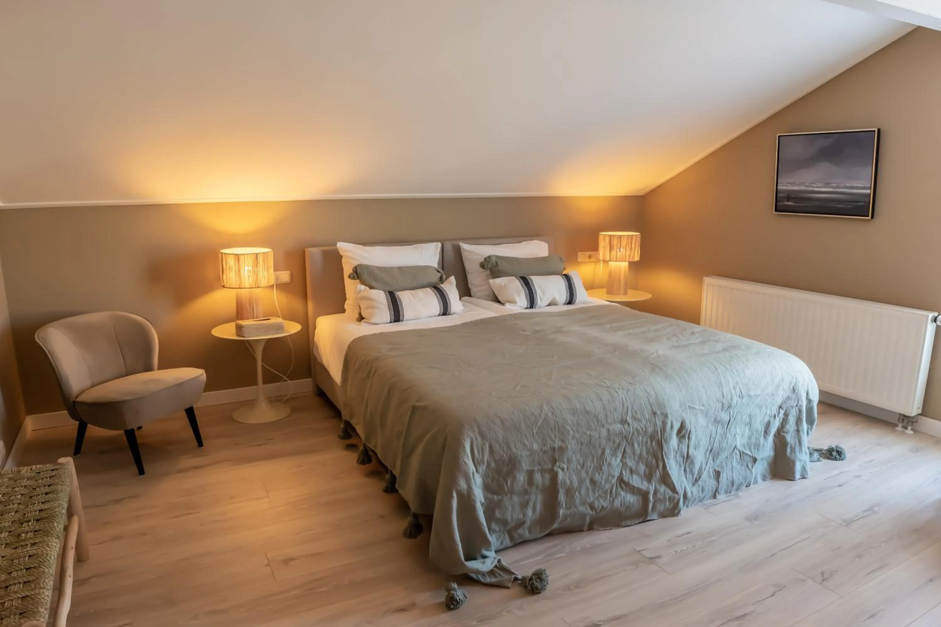 Bed in Hotel Restaurant Toxopeus