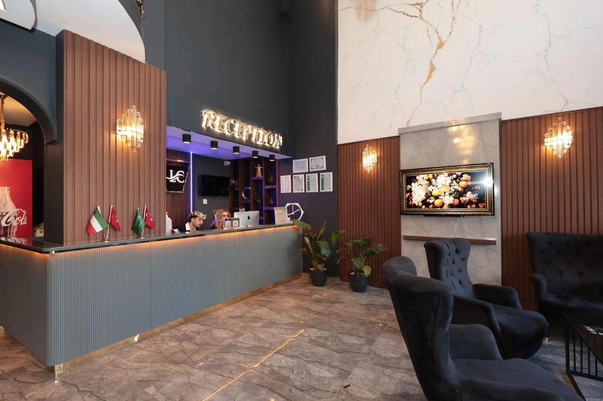 Lobby or reception in BURSA GRAND LOYAL CiTY HOTEL